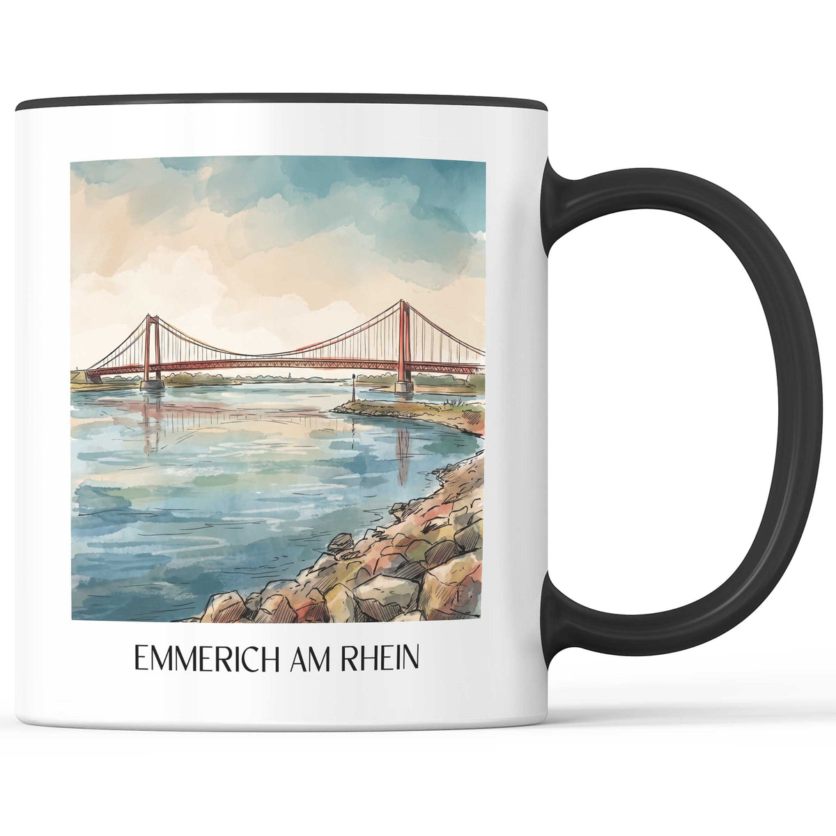 emmerich-am-rhein-niederrhein-deutschland-kaffeebecher-aquarell