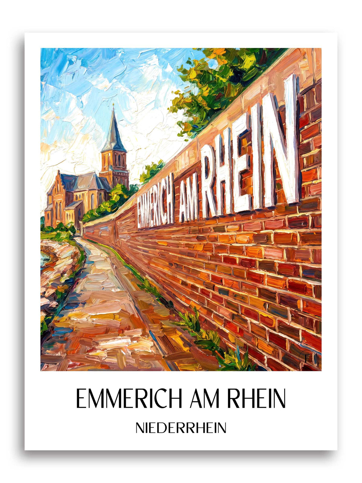 emmerich-am-rhein-niederrhein-deutschland-poster-oil-painting-oelgemaelde