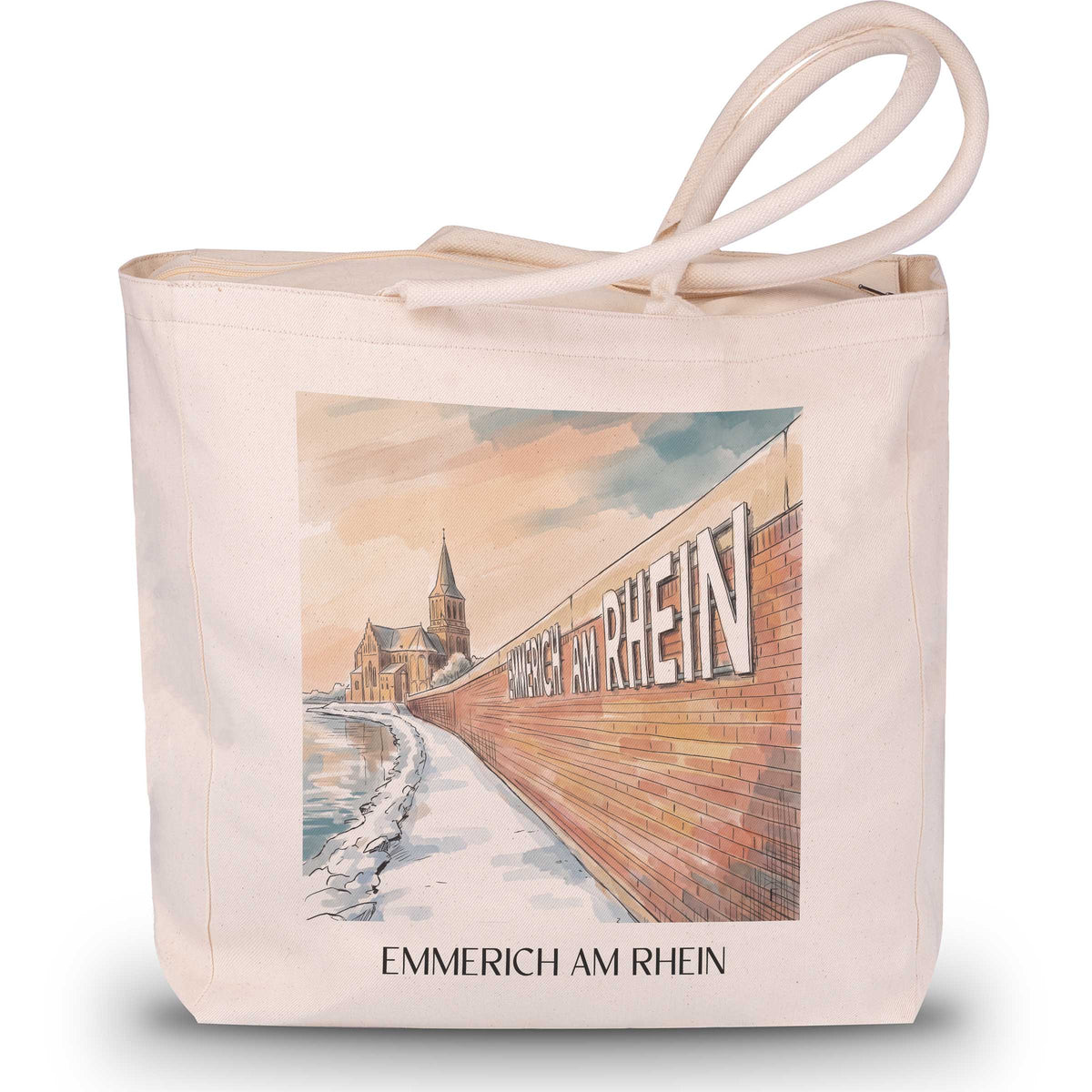 emmerich-am-rhein-niederrhein-deutschland-einkaufstasche-aquarell