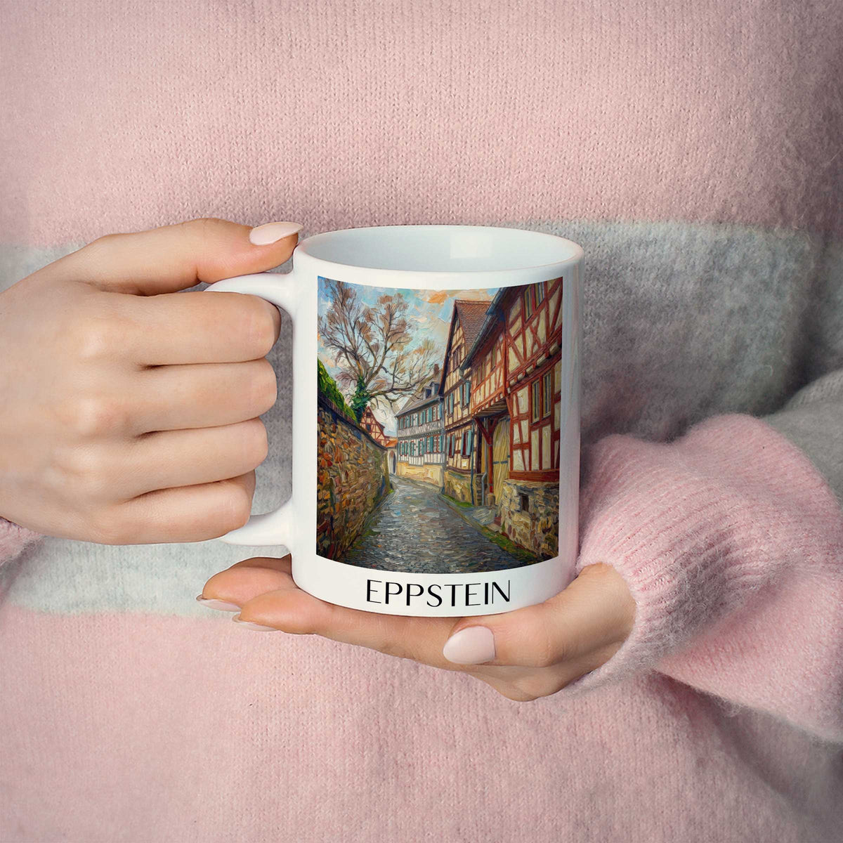 eppstein-taunus-deutschland-kaffeebecher-oil-painting-oelgemaelde