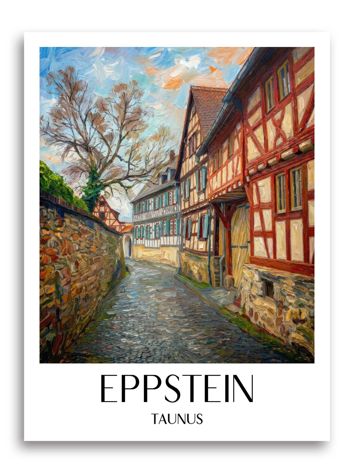 eppstein-taunus-deutschland-poster-oil-painting-oelgemaelde