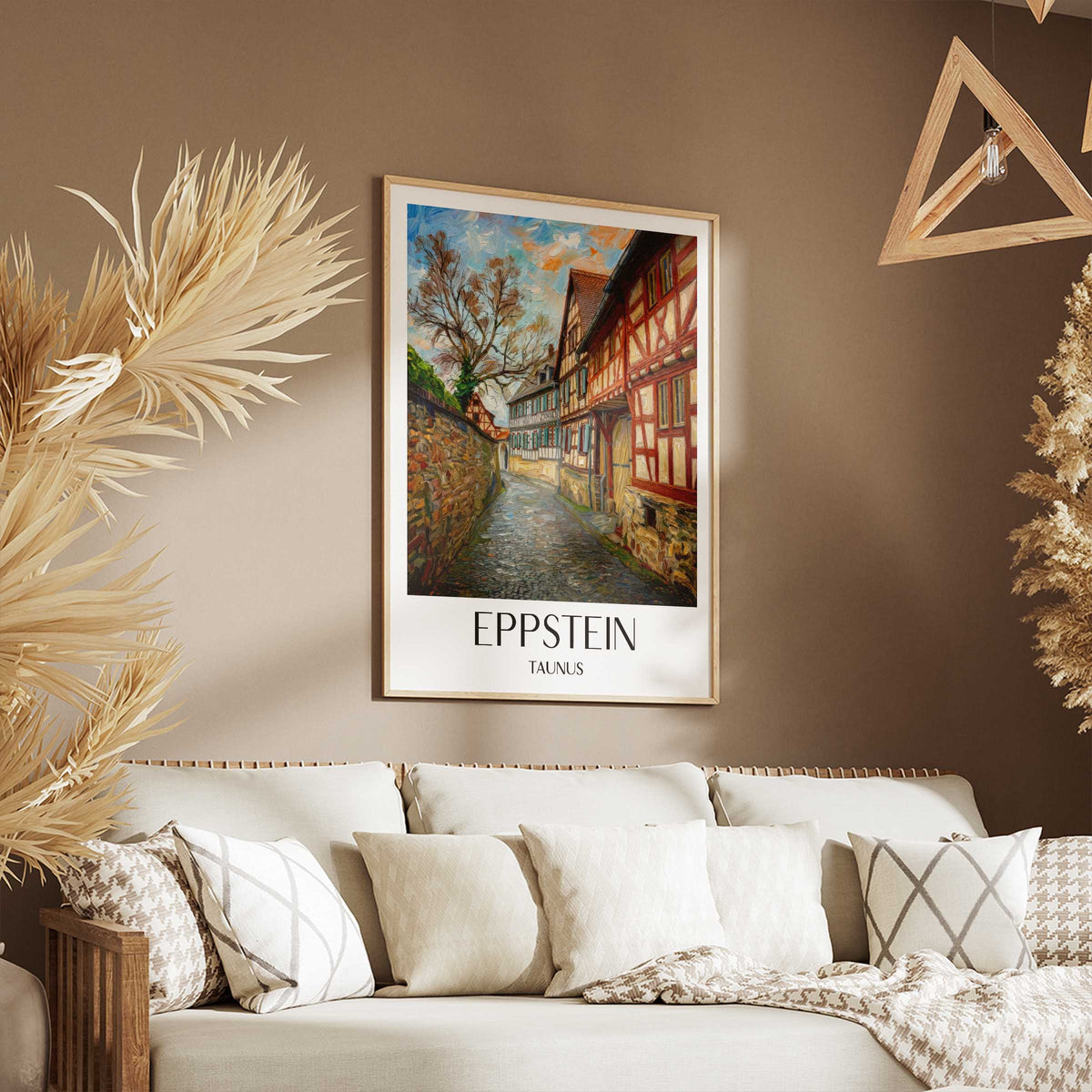 eppstein-taunus-deutschland-poster-oil-painting-oelgemaelde