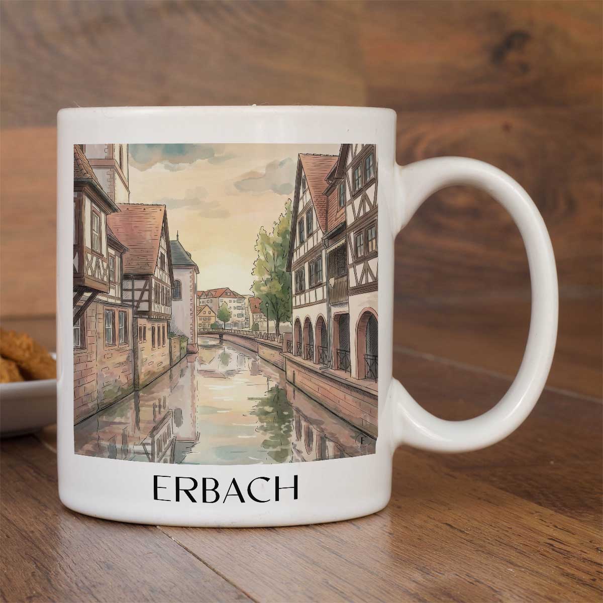 erbach-odenwald-deutschland-kaffeebecher-aquarell