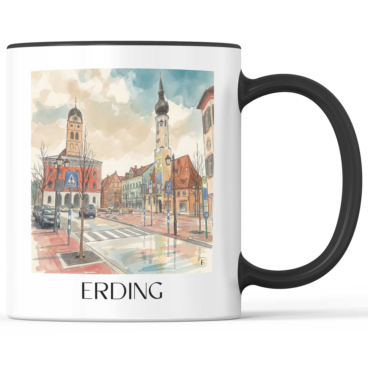 erding-oberbayern-deutschland-kaffeebecher-aquarell