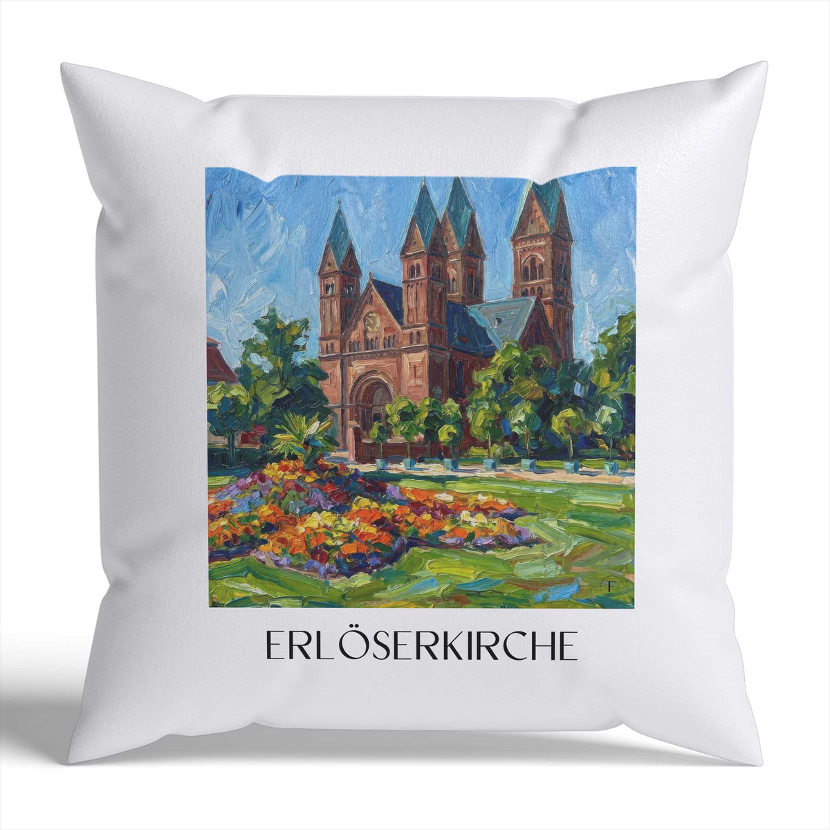 erlöserkirche-bad-homburg-deutschland-kissenbezug-oil-painting-oelgemaelde