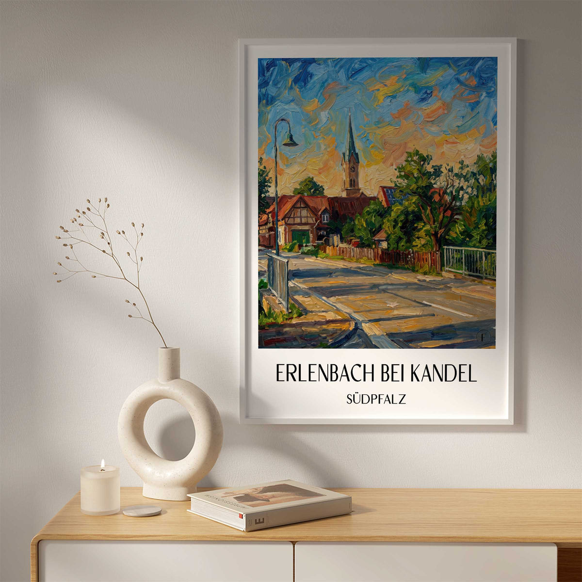 erlenbach-bei-kandel-südpfalz-deutschland-poster-oil-painting-oelgemaelde