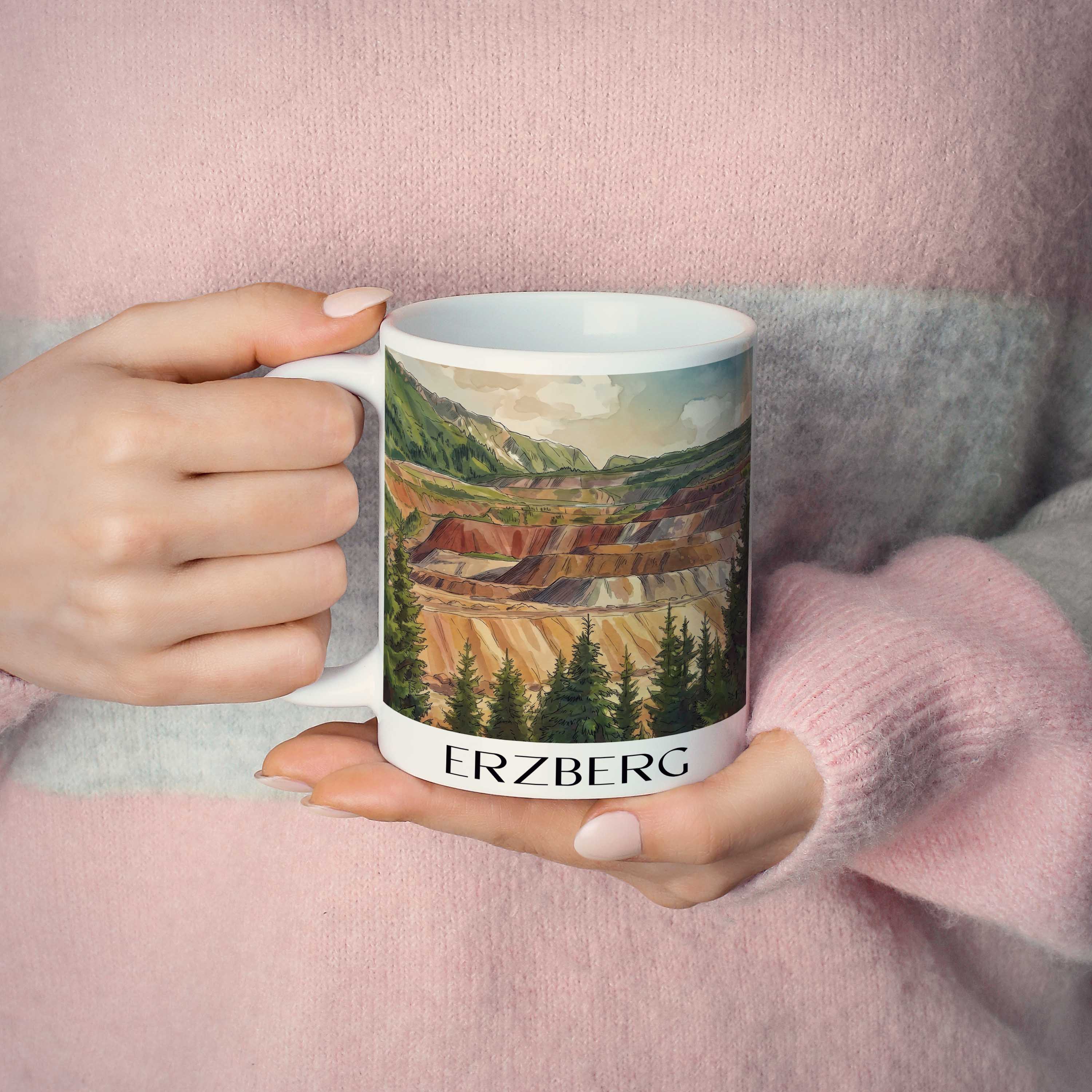 erzberg-steiermark-österreich-kaffeebecher-aquarell