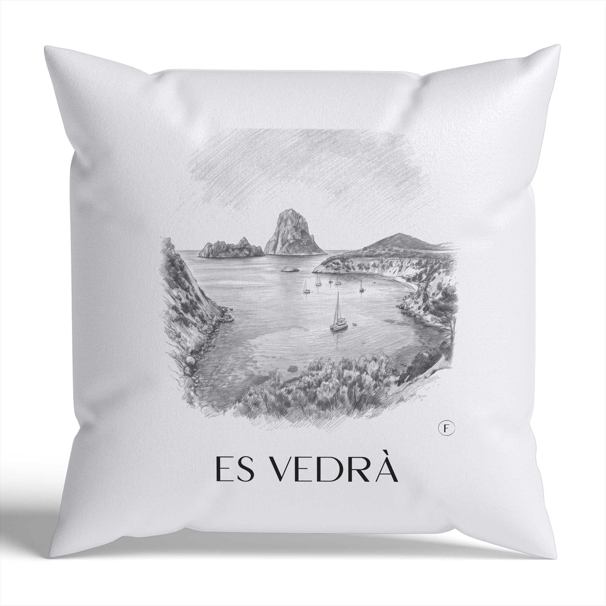 es-vedrà-ibiza-spanien-kissenbezug-bleistift-zeichnung-drawing