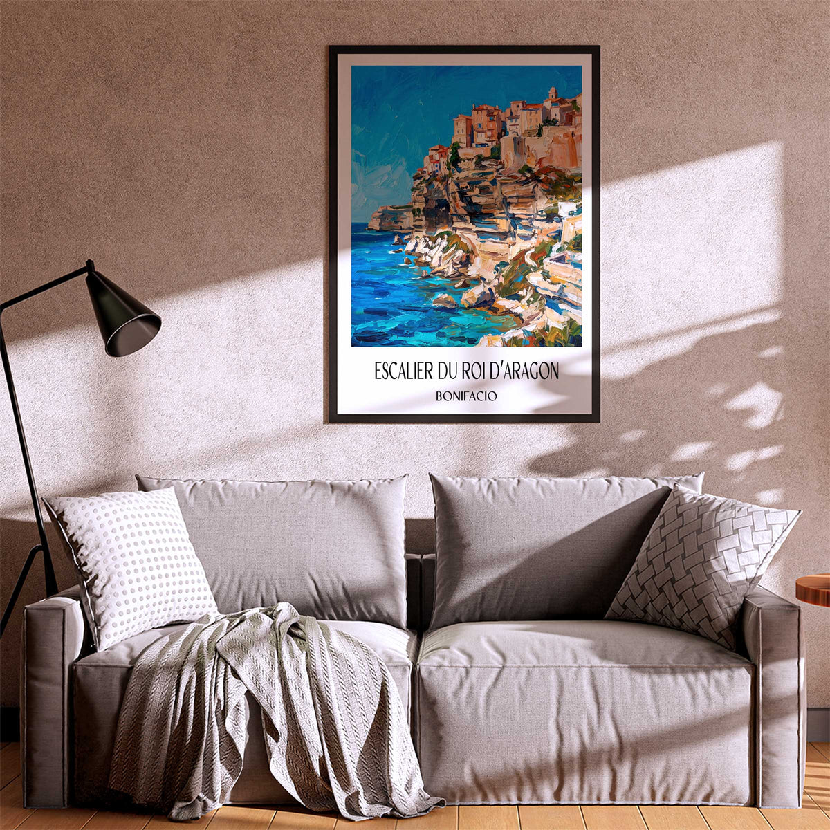 escalier-du-roi-d’aragon-bonifacio-frankreich-poster-oil-painting-oelgemaelde