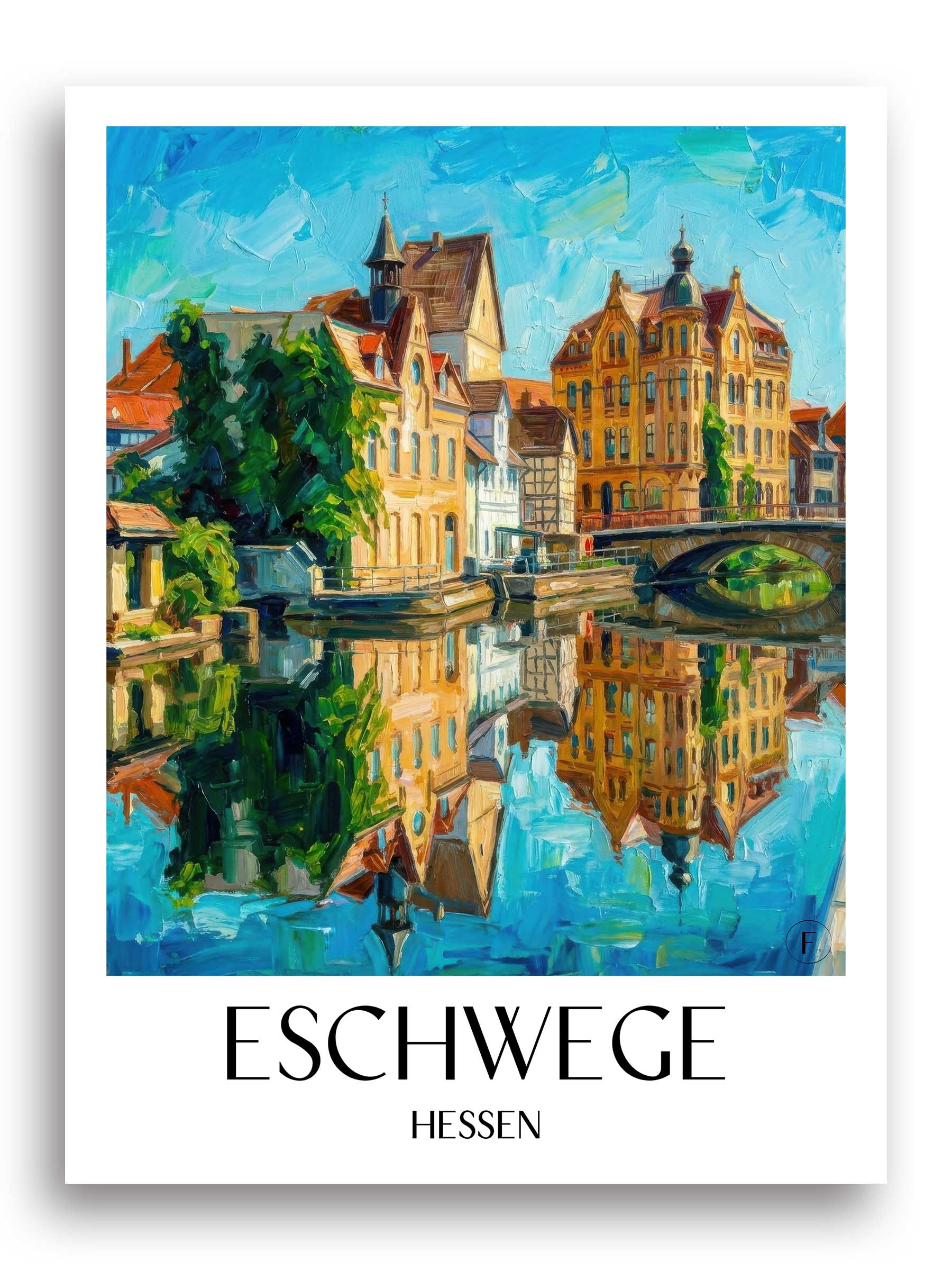 eschwege-hessen-deutschland-poster-oil-painting-oelgemaelde
