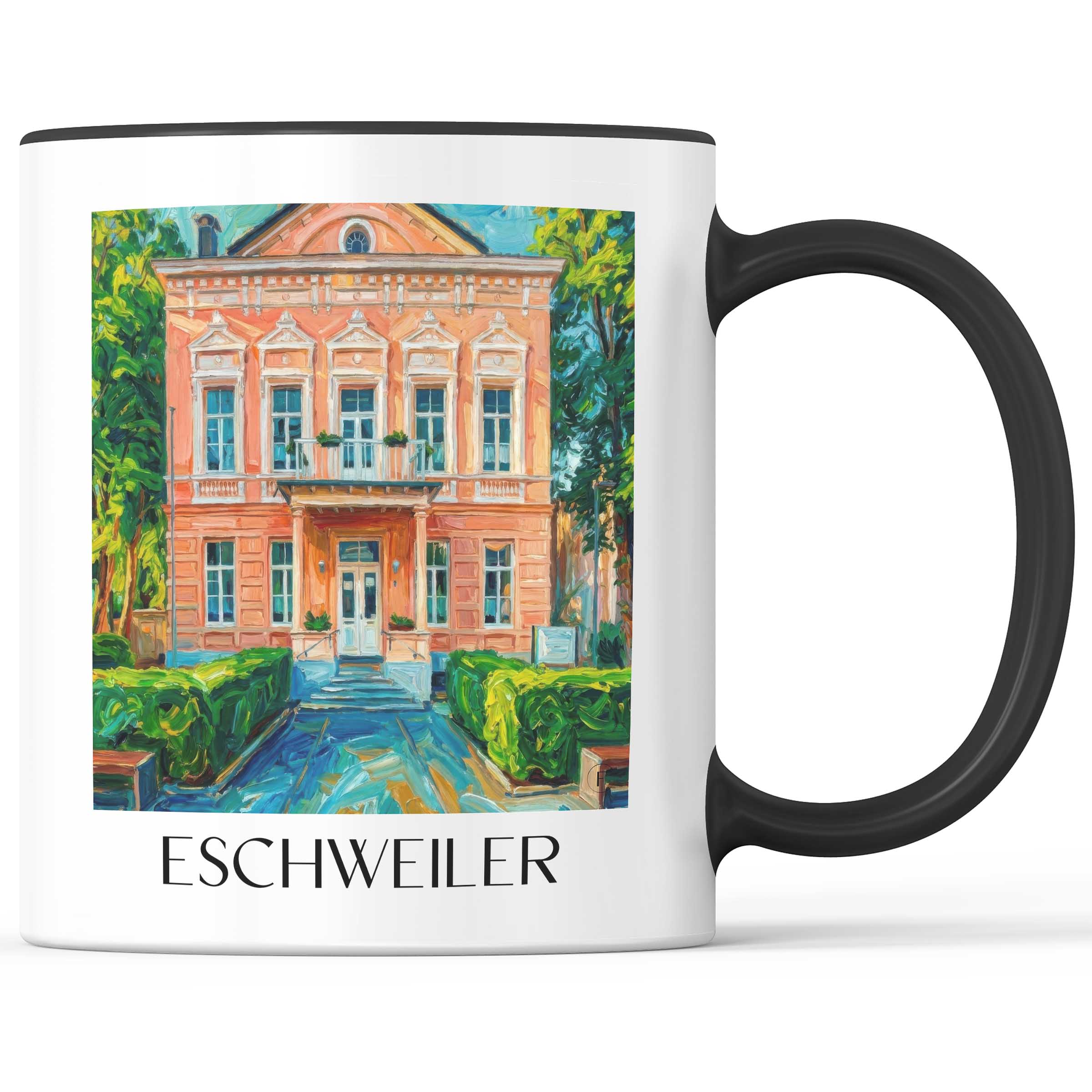 eschweiler-rheinland-deutschland-kaffeebecher-oil-painting-oelgemaelde