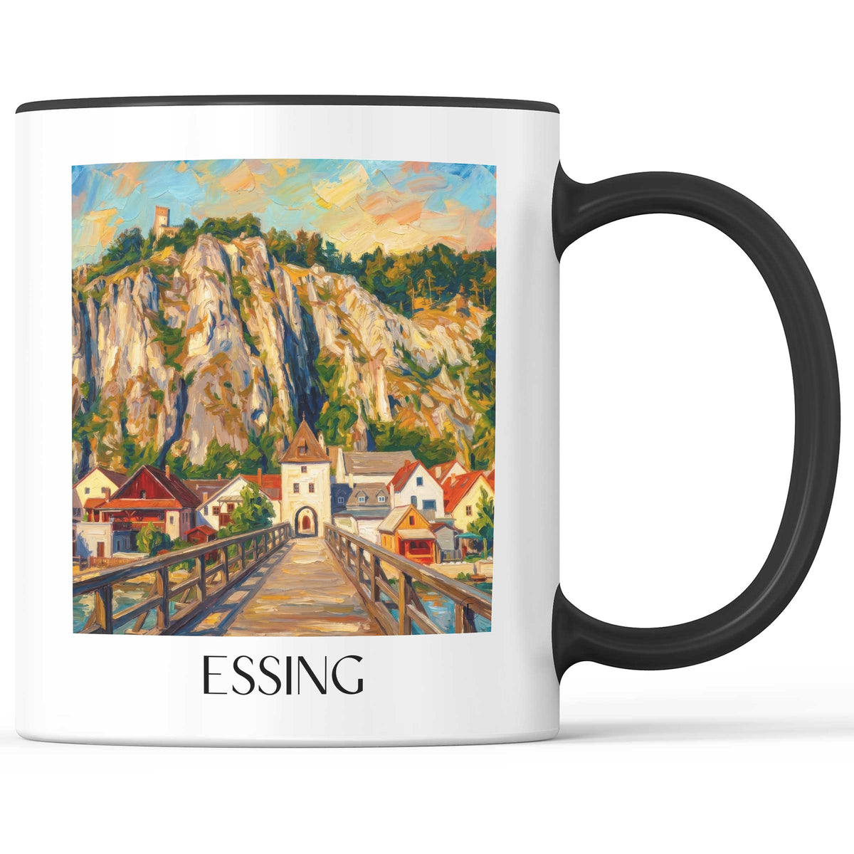 essing-altmühltal-deutschland-kaffeebecher-oil-painting-oelgemaelde