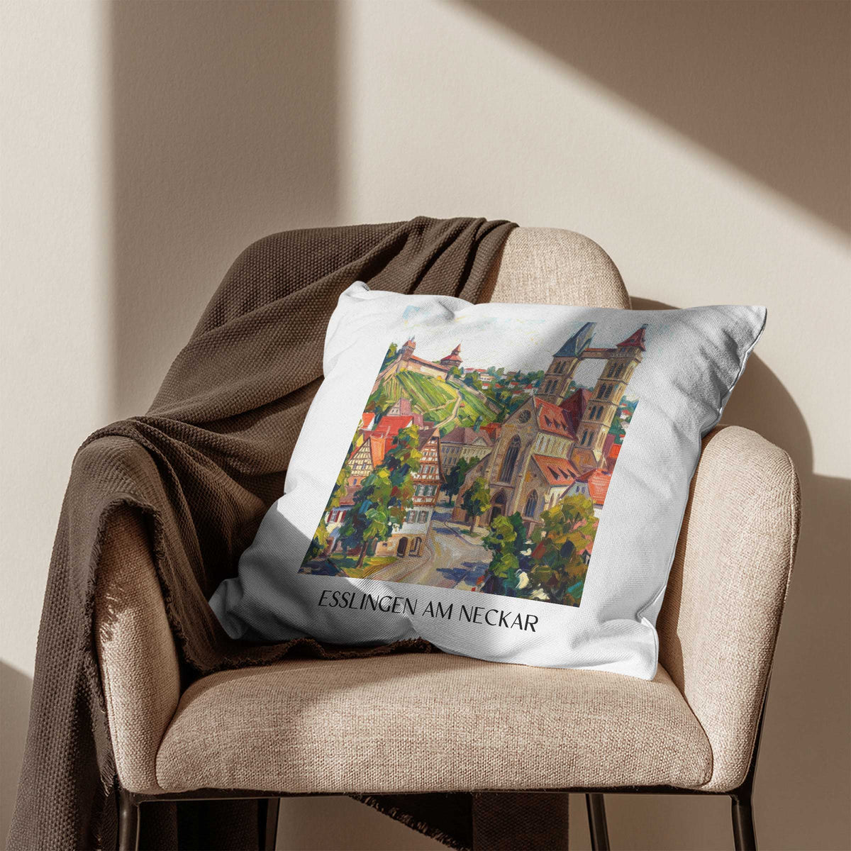 esslingen-am-neckar-neckartal-deutschland-kissenbezug-oil-painting-oelgemaelde