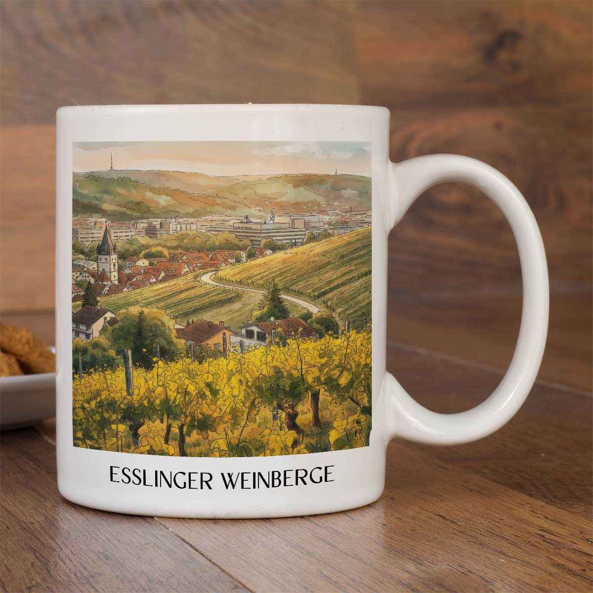 esslinger-weinberge-württemberg-deutschland-kaffeebecher-aquarell