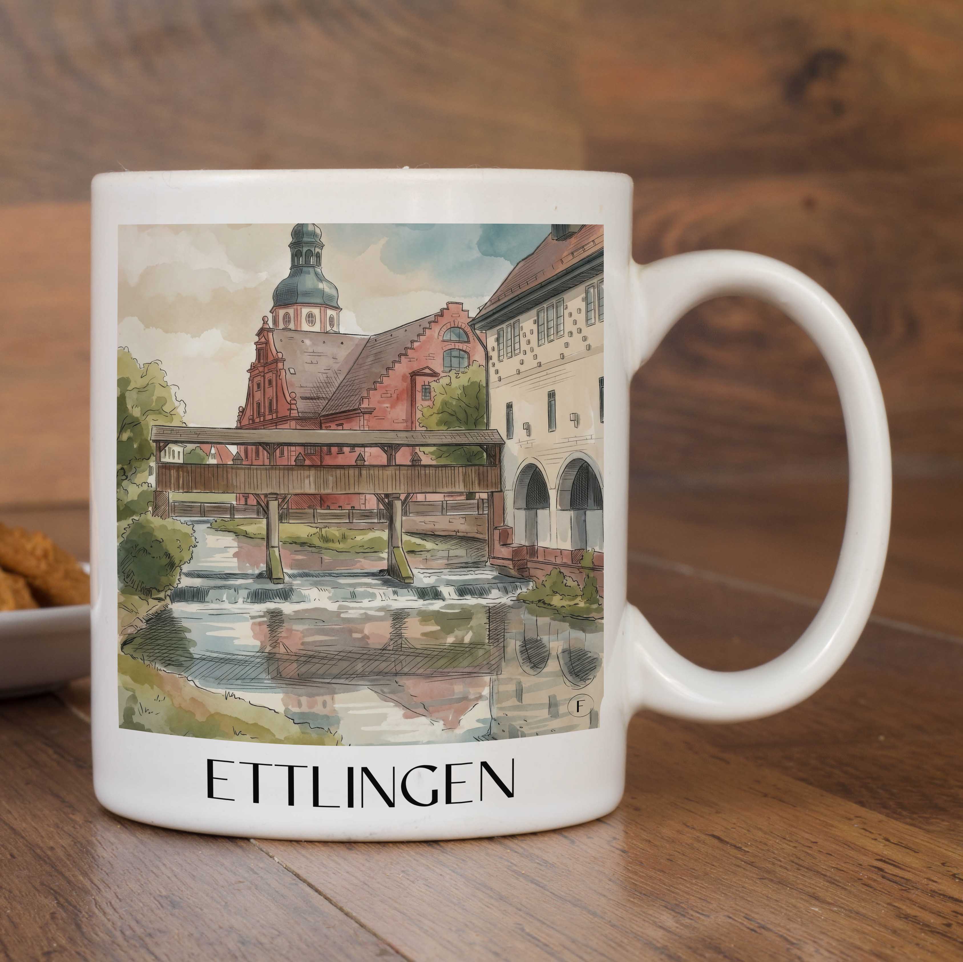 ettlingen-deutschland-kaffeebecher-aquarell