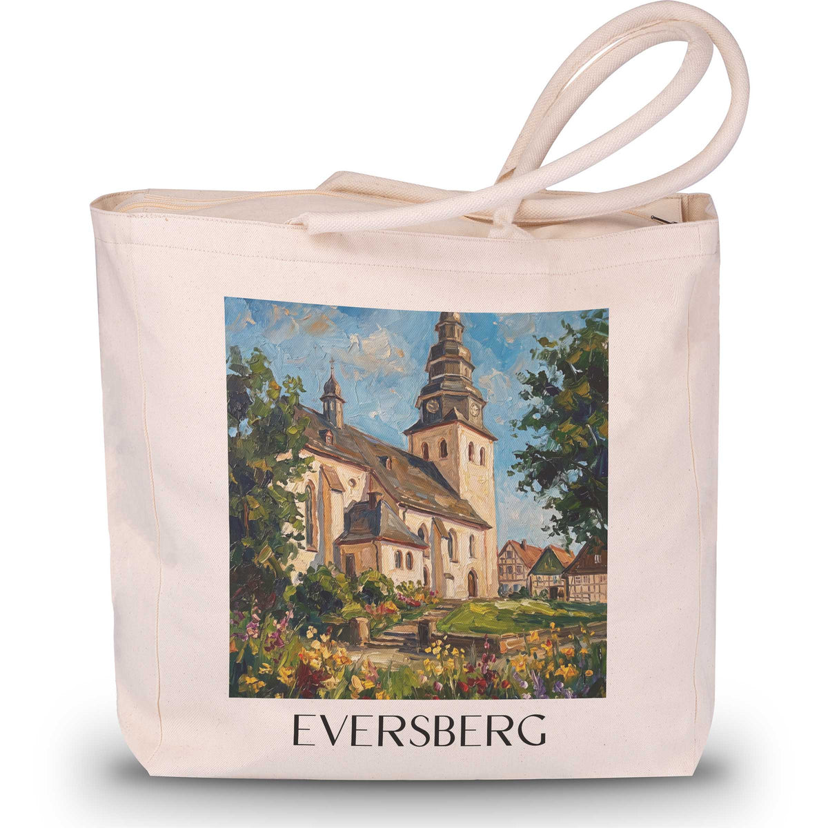 eversberg-sauerland-deutschland-einkaufstasche-oil-painting-oelgemaelde