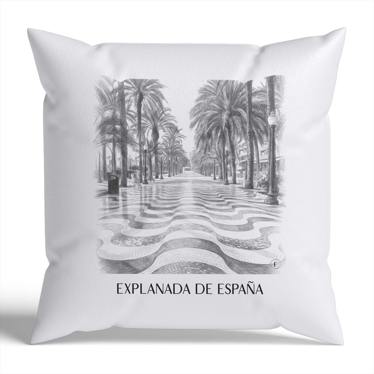 explanada-de-españa-alicante-spanien-kissenbezug-bleistift-zeichnung-drawing