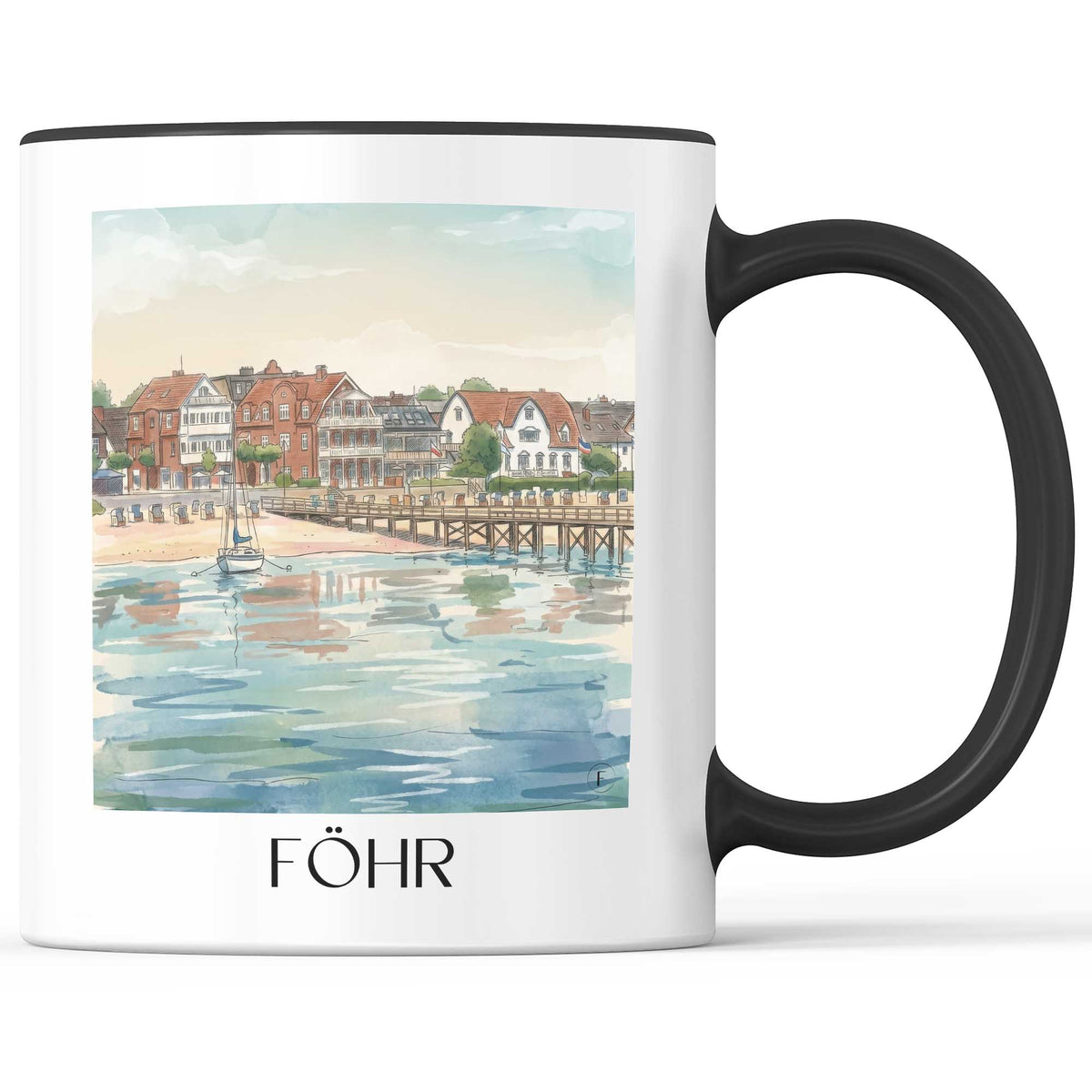 föhr-schleswig-holstein-deutschland-kaffeebecher-aquarell