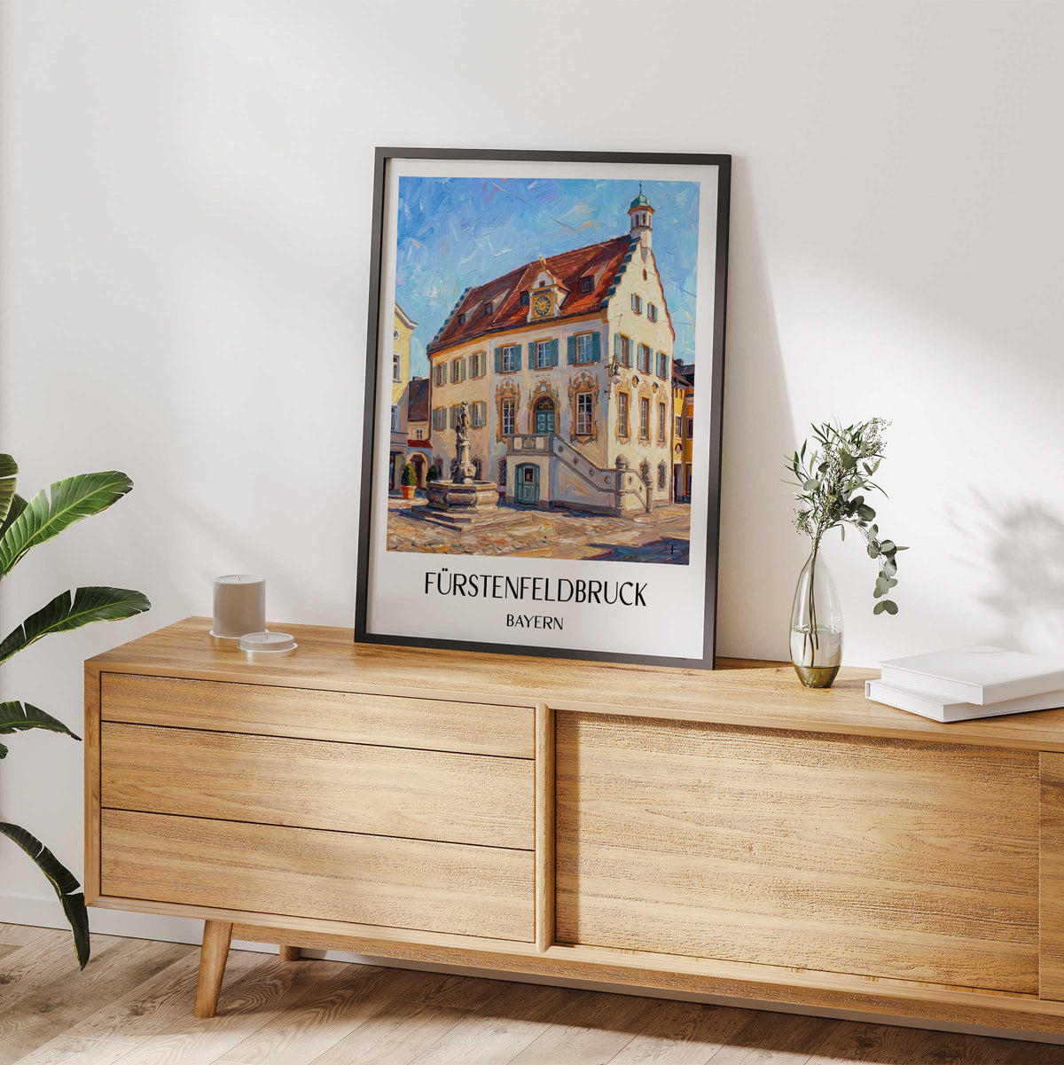 fürstenfeldbruck-bayern-deutschland-poster-oil-painting-oelgemaelde