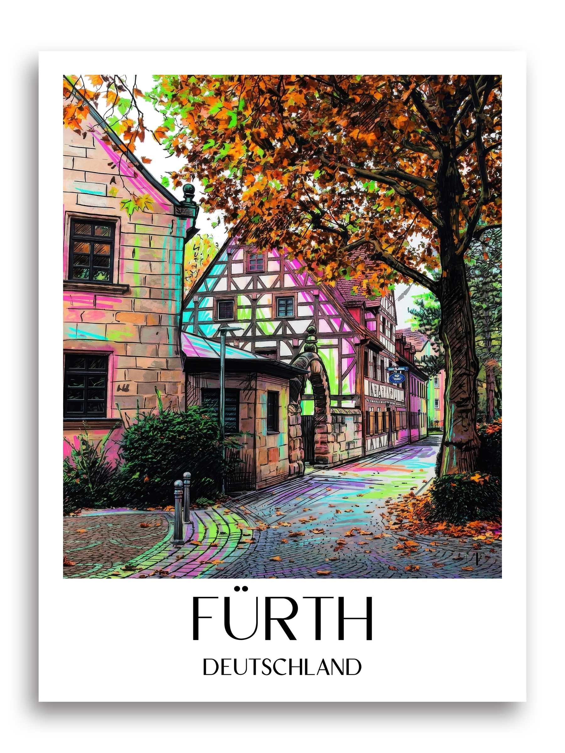fürth-deutschland-poster-graffiti
