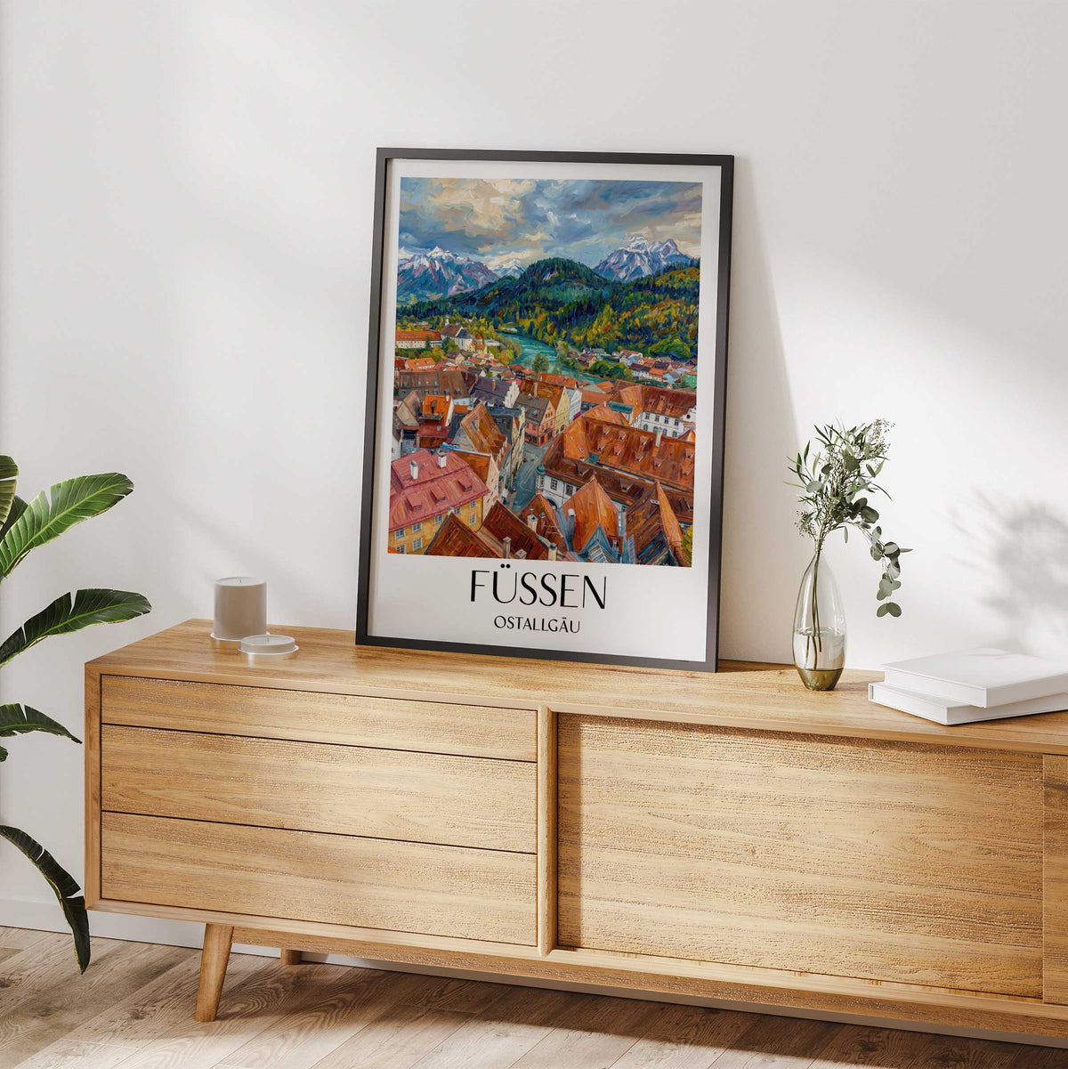 füssen-ostallgäu-deutschland-poster-oil-painting-oelgemaelde