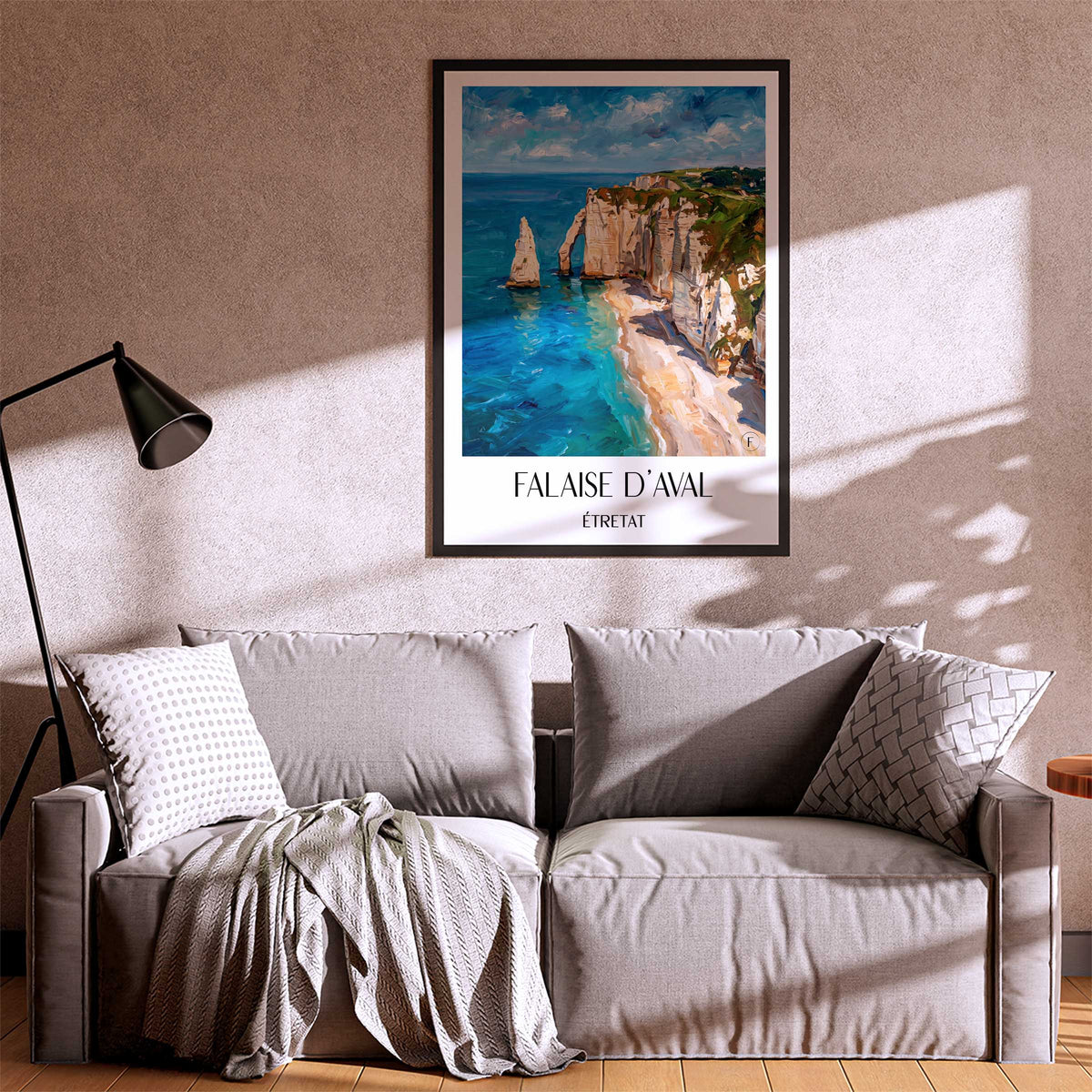 falaise-d'aval-étretat-frankreich-poster-oil-painting-oelgemaelde