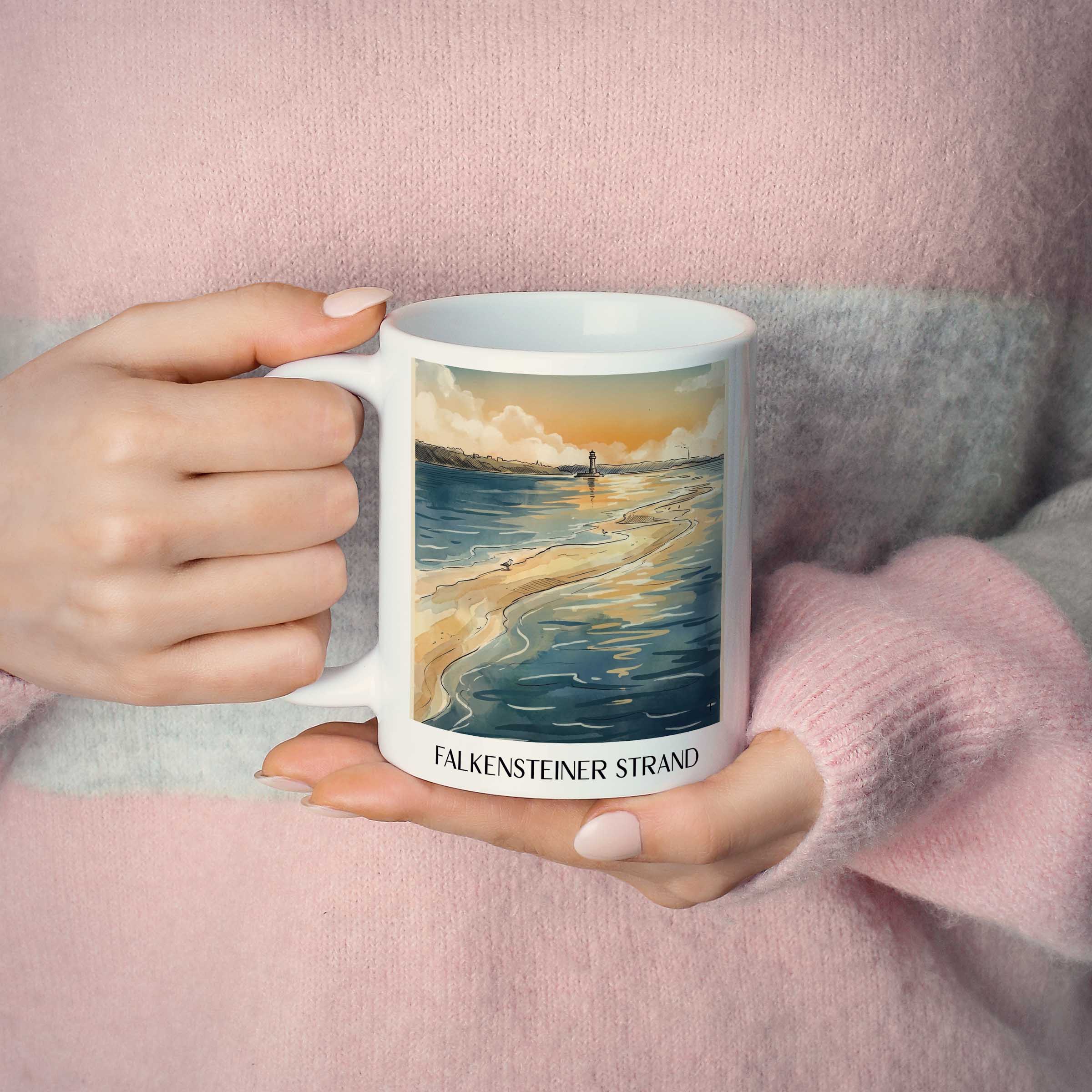 falkensteiner-strand-kiel-deutschland-kaffeebecher-aquarell