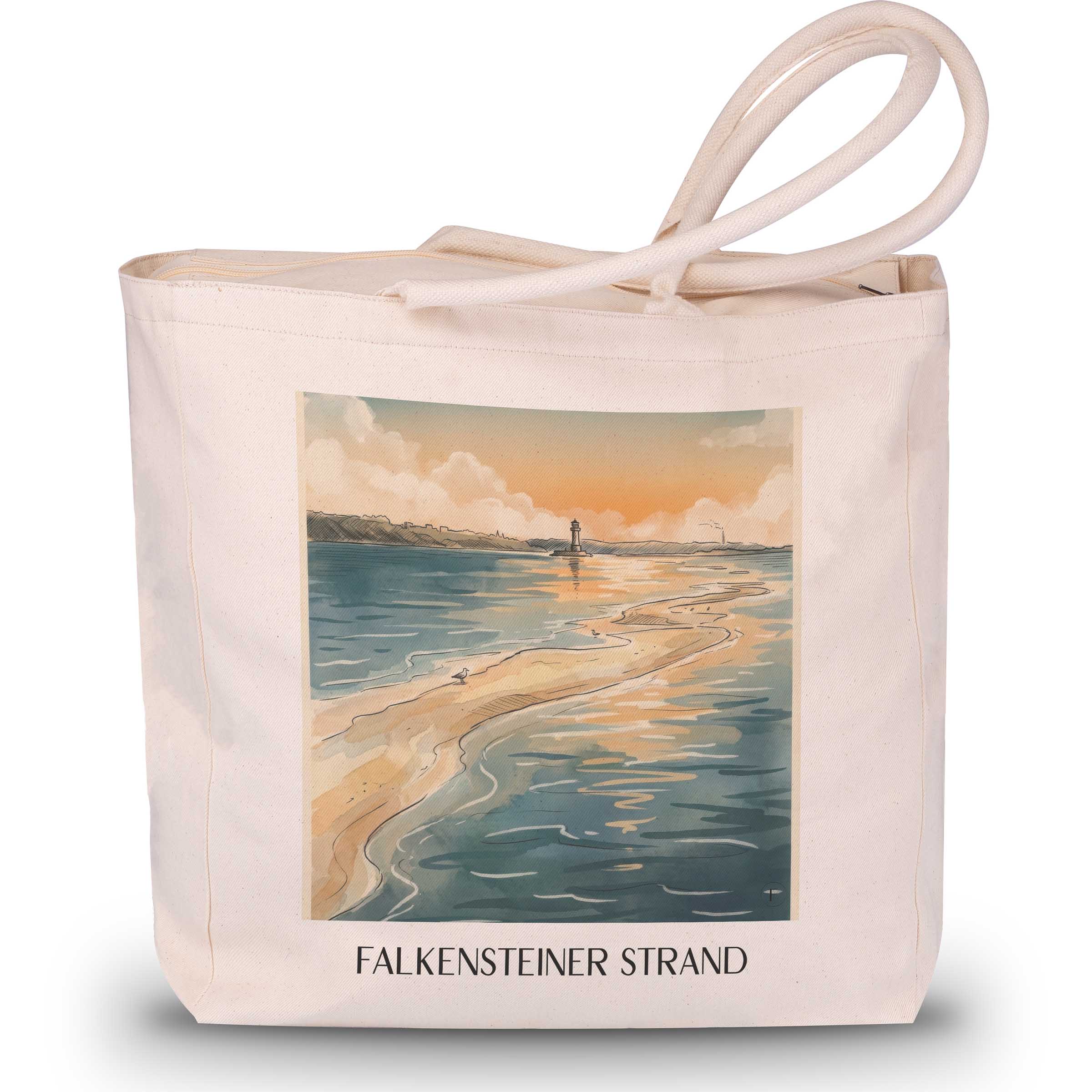 falkensteiner-strand-kiel-deutschland-einkaufstasche-aquarell