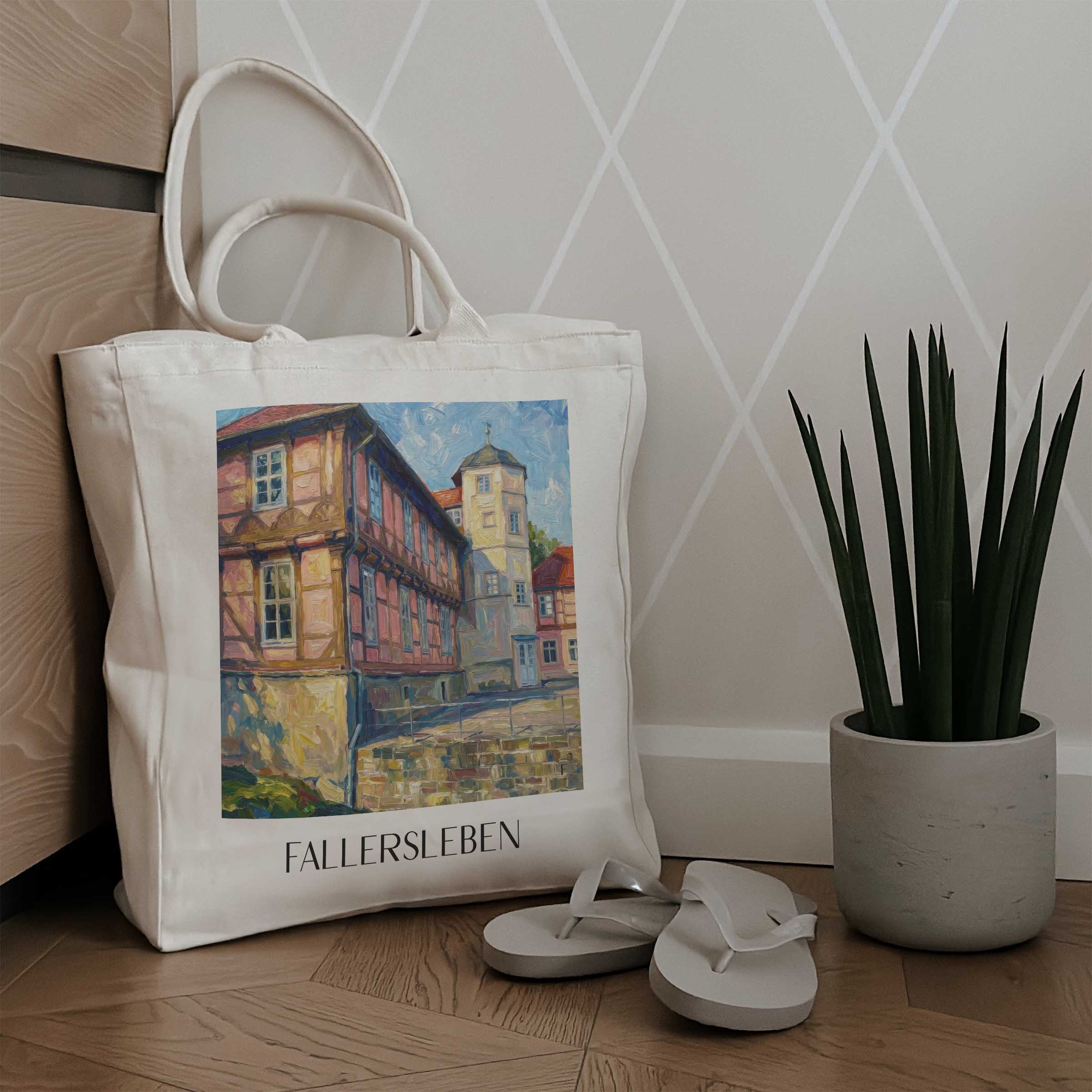 fallersleben-wolfsburg-deutschland-einkaufstasche-oil-painting-oelgemaelde