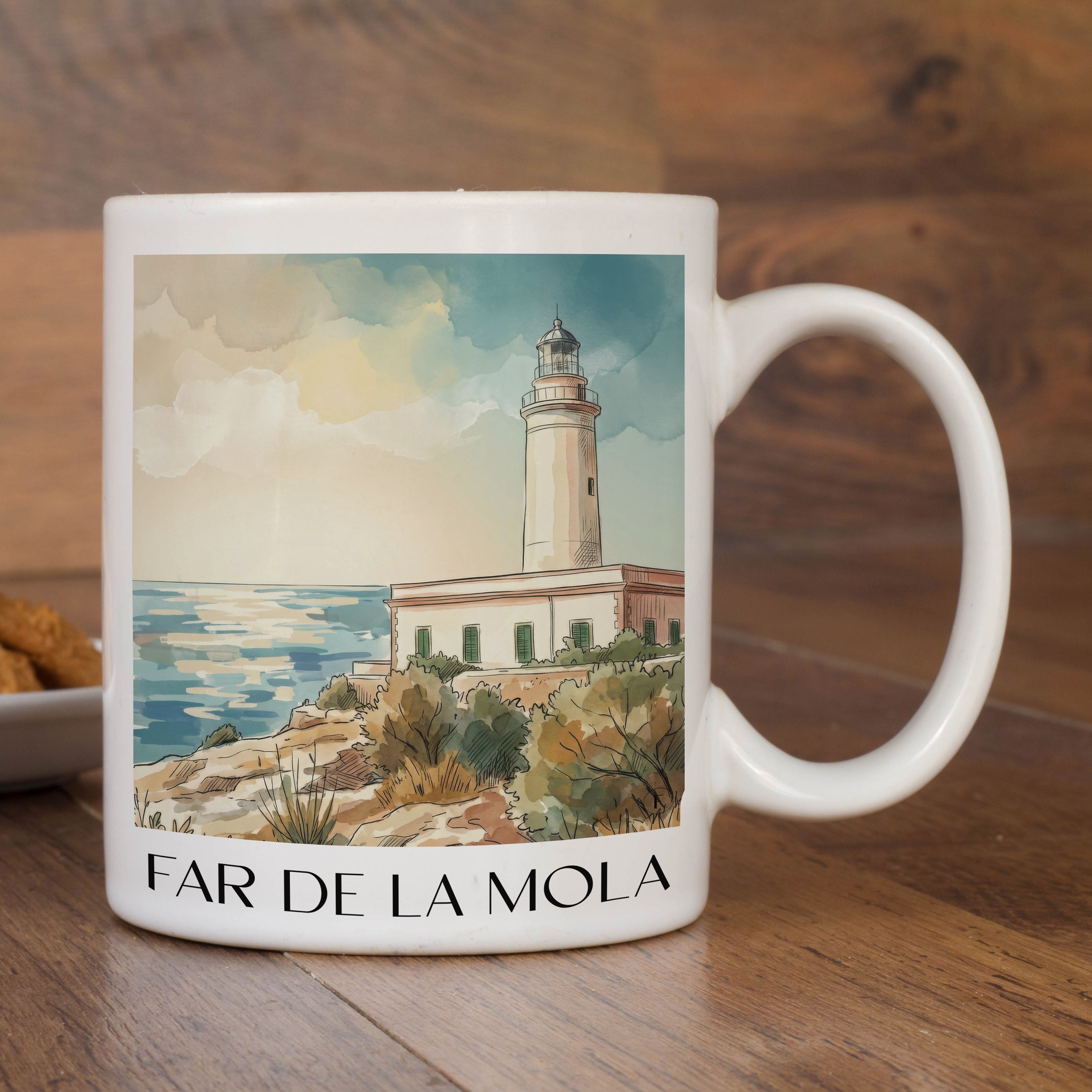 far-de-la-mola-formentera-spanien-kaffeebecher-aquarell