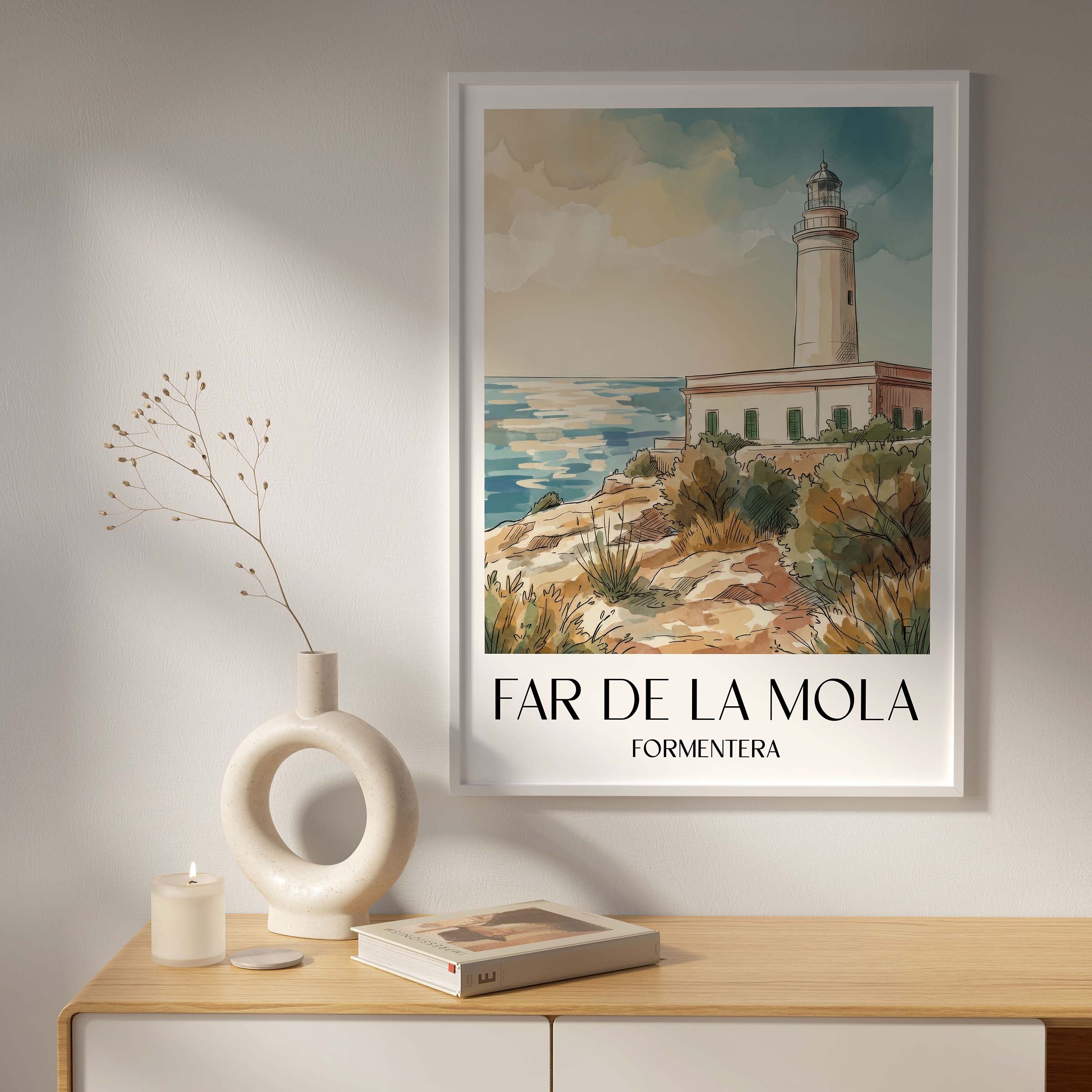 far-de-la-mola-formentera-spanien-poster-aquarell