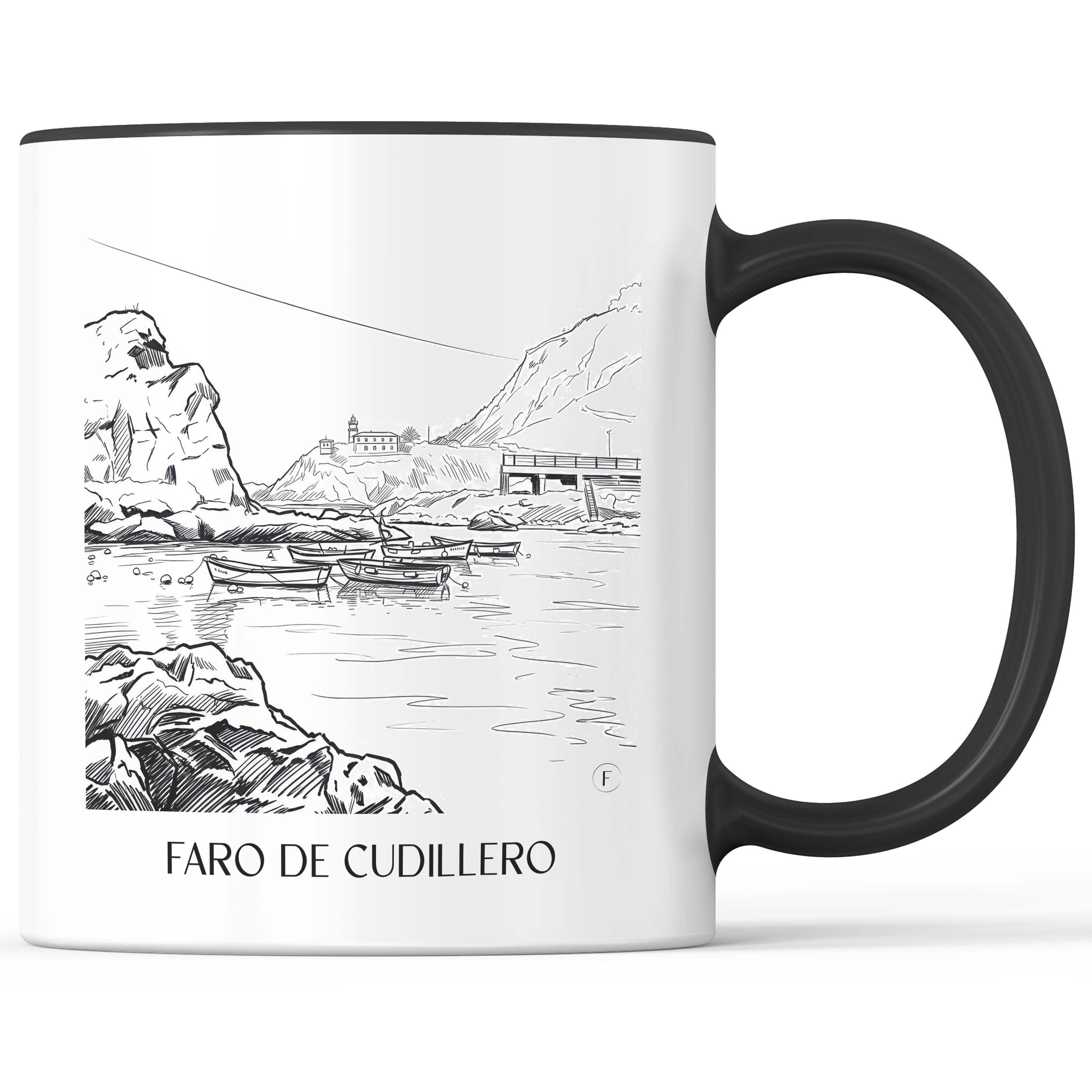 faro-de-cudillero-spanien-spanien-kaffeebecher-skizze
