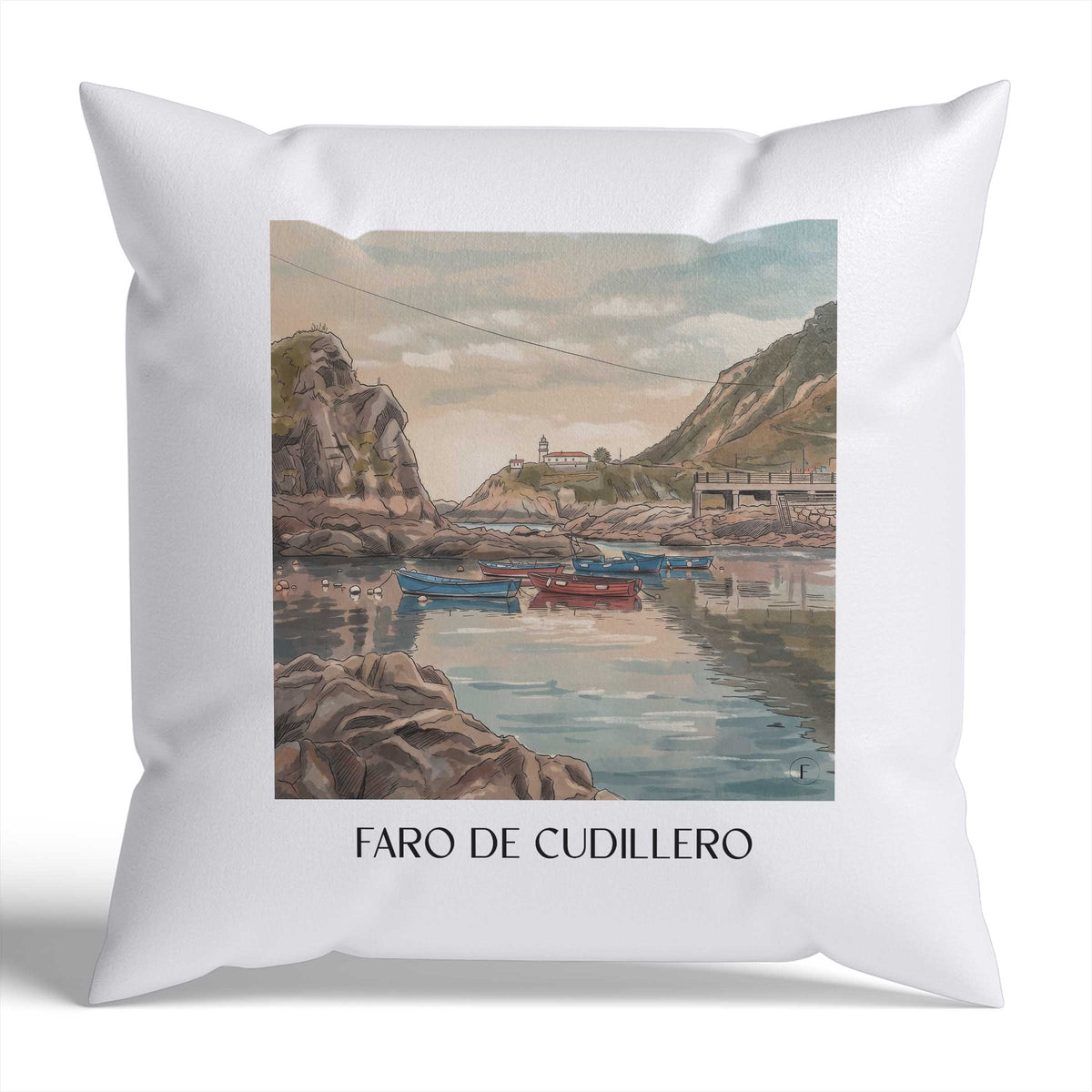 faro-de-cudillero-spanien-spanien-kissenbezug-aquarell