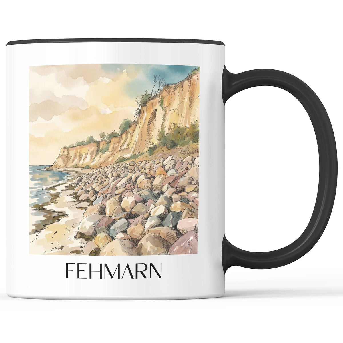 fehmarn-ostholstein-deutschland-kaffeebecher-aquarell