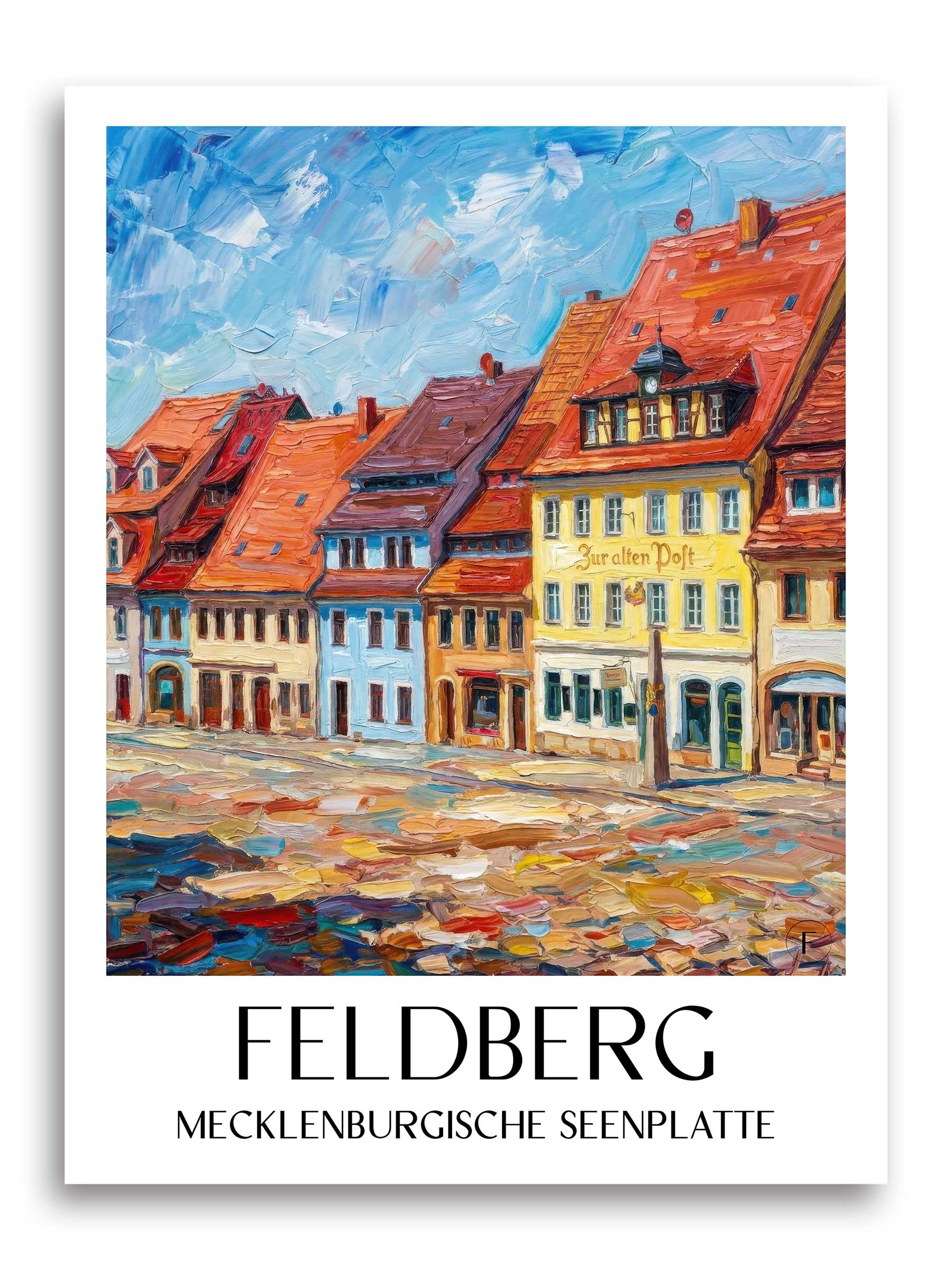 feldberg-mecklenburgische-seenplatte-deutschland-poster-oil-painting-oelgemaelde