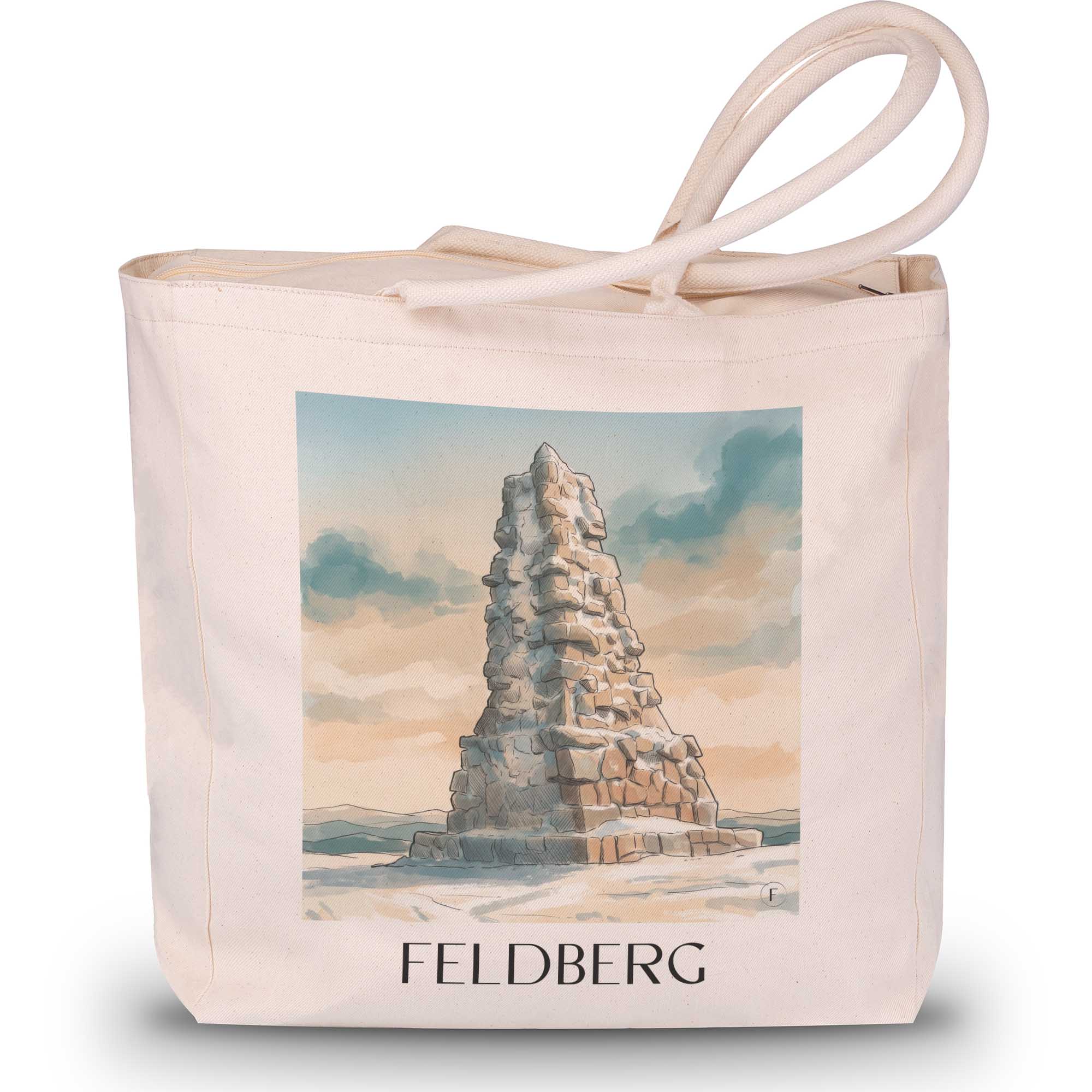 feldberg-schwarzwald-deutschland-einkaufstasche-aquarell