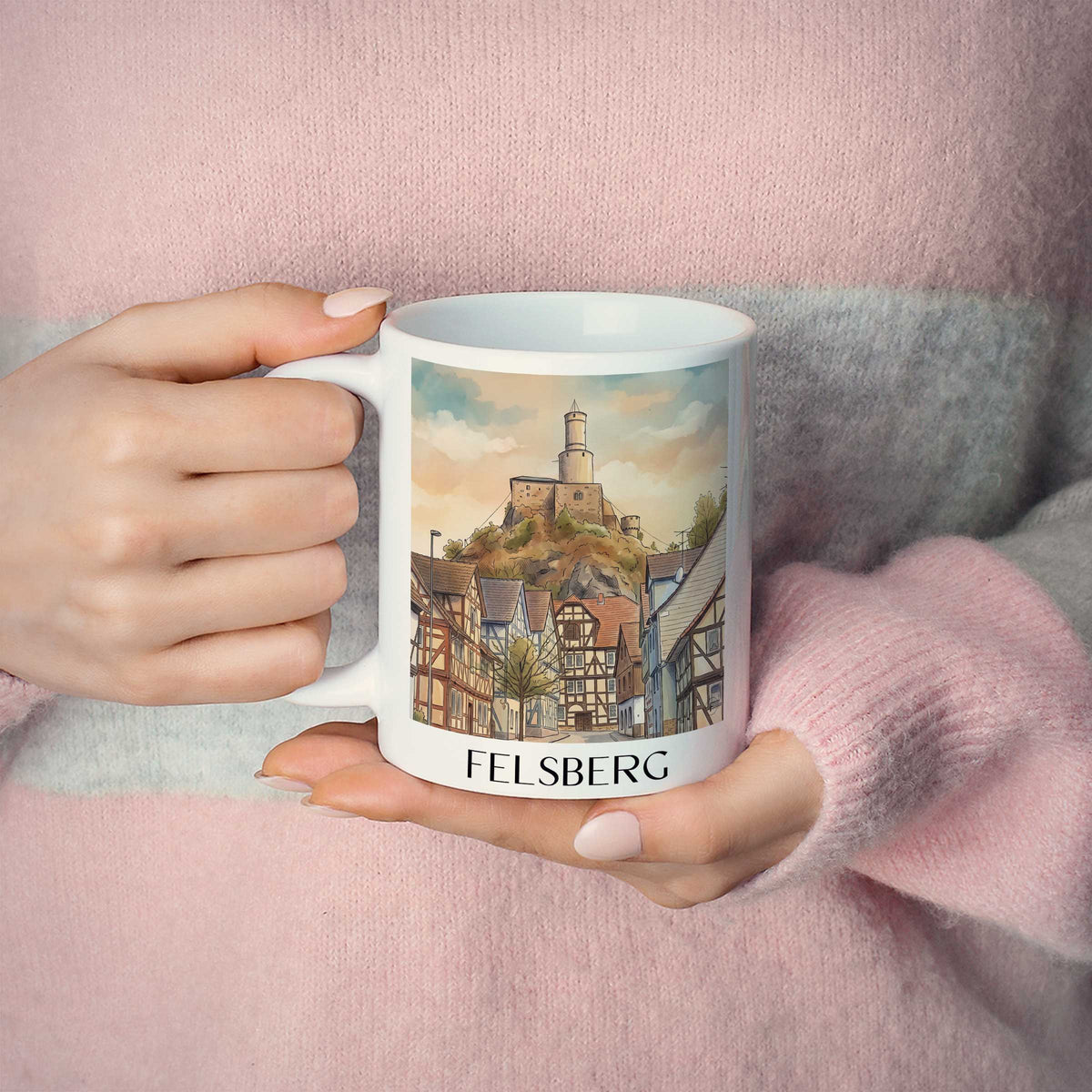felsberg-edertal-deutschland-kaffeebecher-aquarell