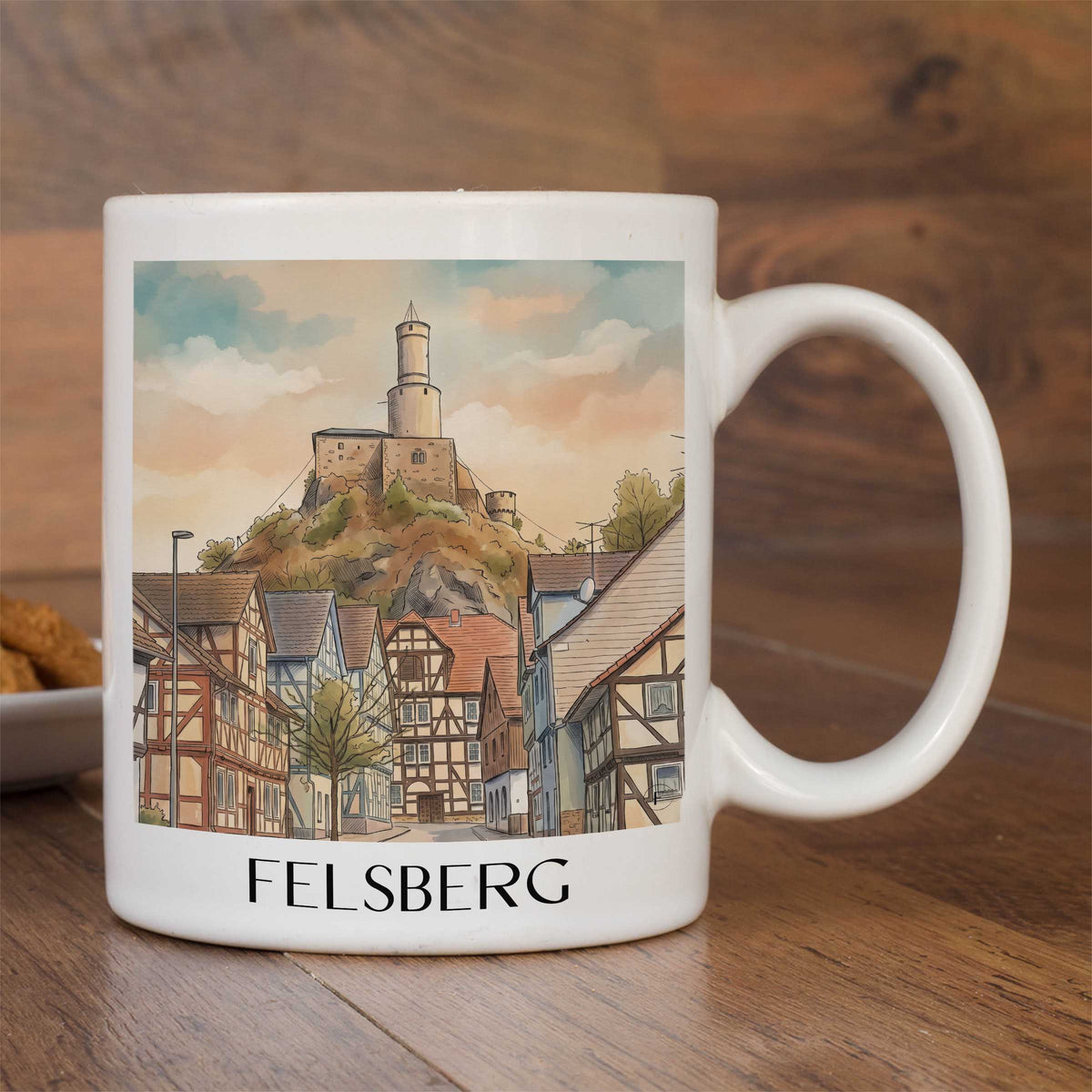felsberg-edertal-deutschland-kaffeebecher-aquarell