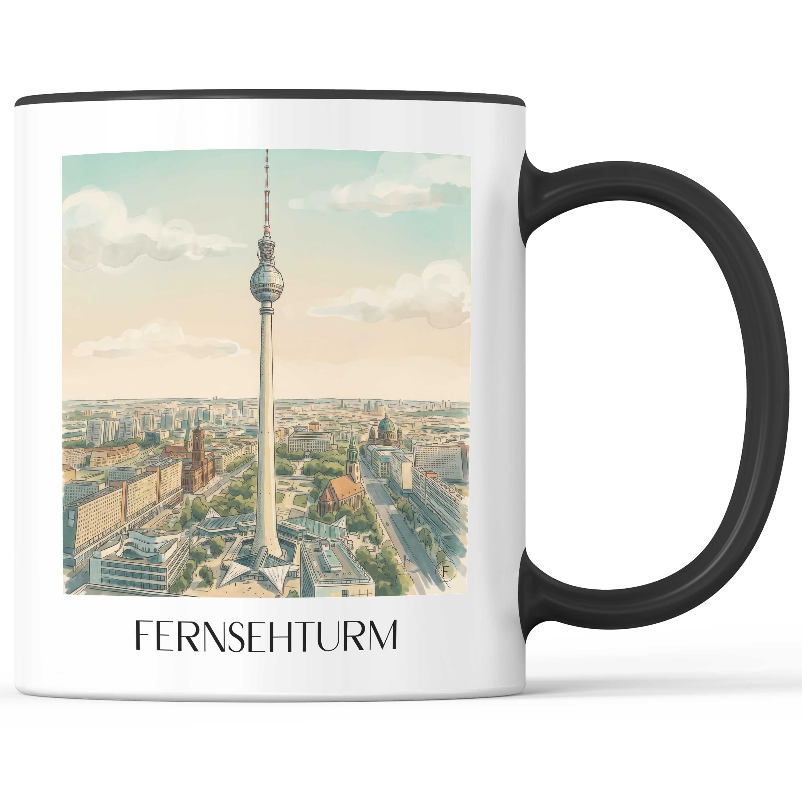 fernsehturm-berlin-deutschland-kaffeebecher-aquarell
