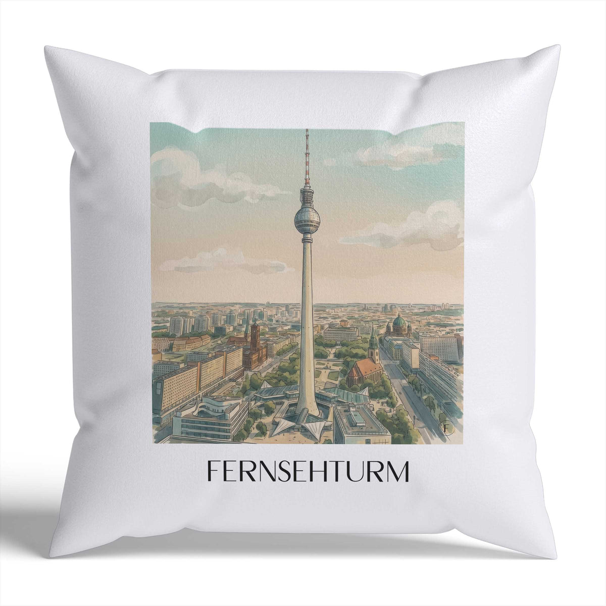 fernsehturm-berlin-deutschland-kissenbezug-aquarell