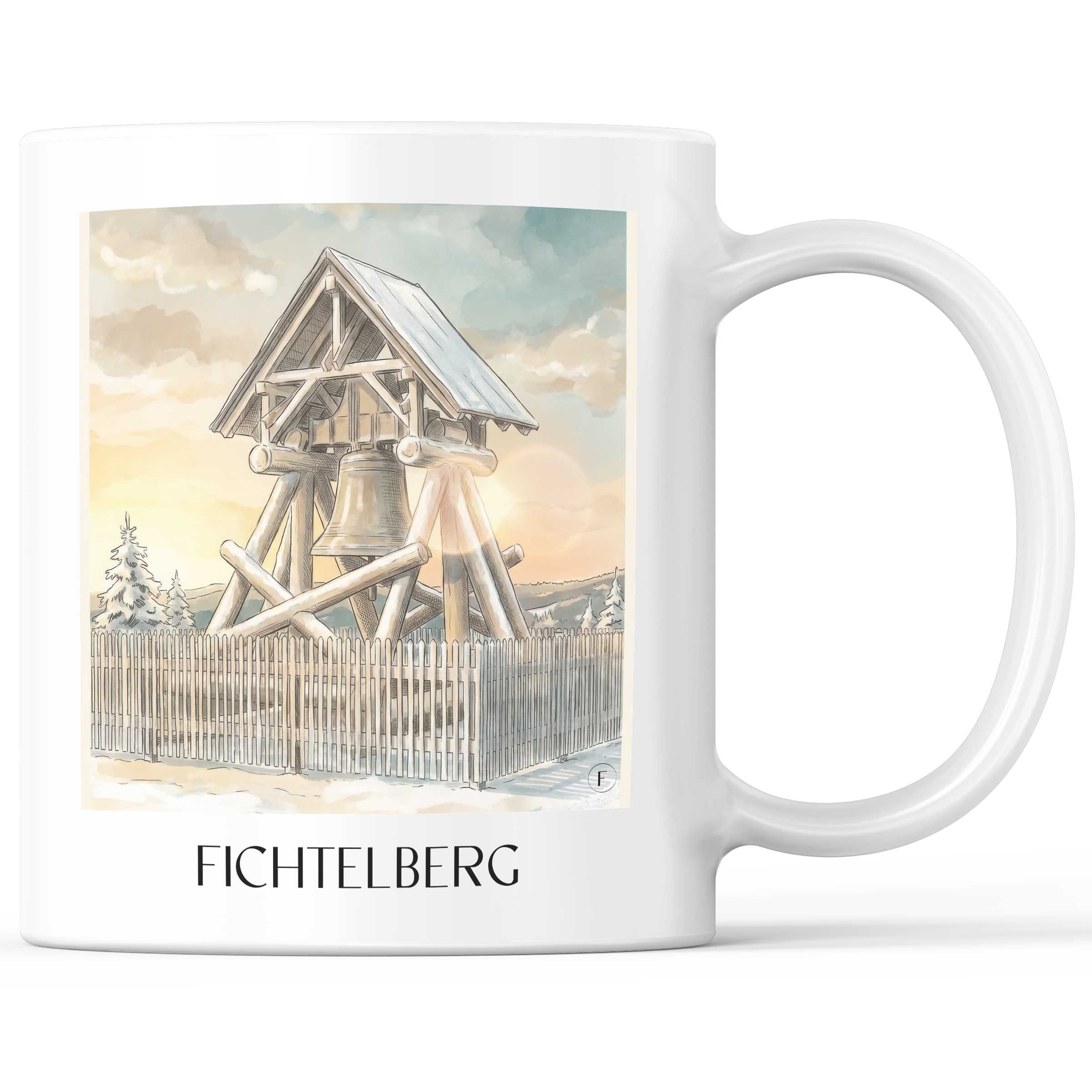 fichtelberg-erzgebirge-deutschland-kaffeebecher-aquarell