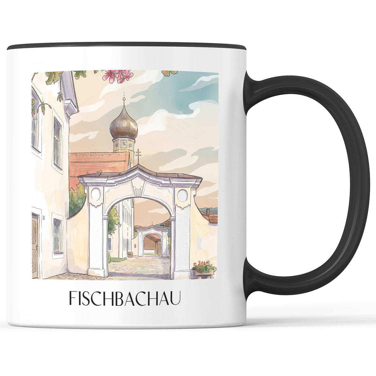 fischbachau-leitzachtal-deutschland-kaffeebecher-aquarell