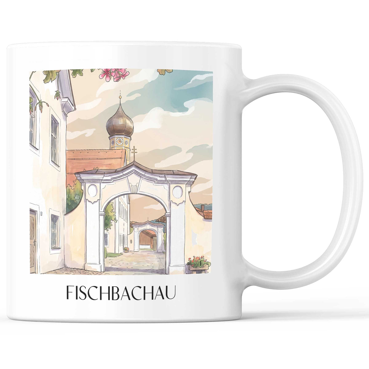 fischbachau-leitzachtal-deutschland-kaffeebecher-aquarell