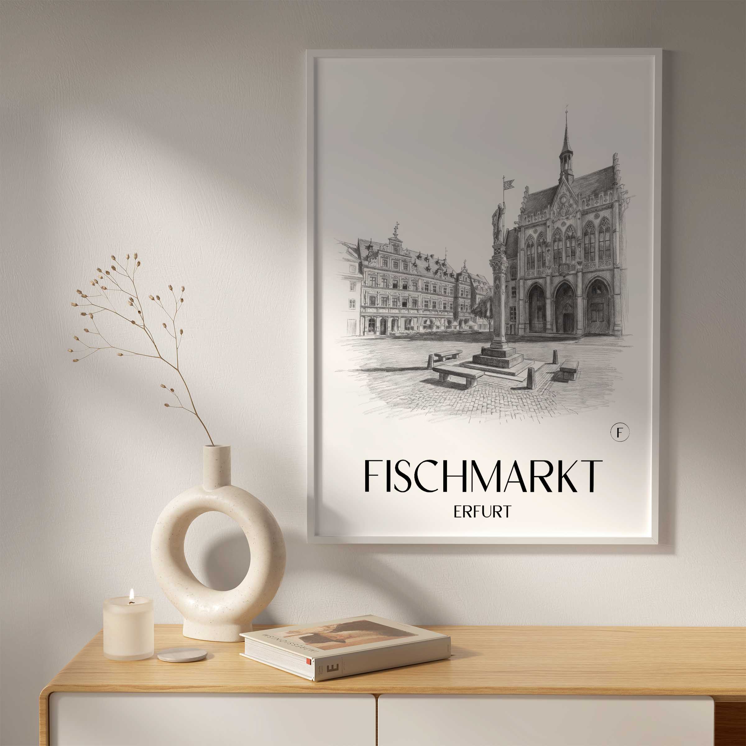 fischmarkt-erfurt-deutschland-poster-bleistift-zeichnung-drawing