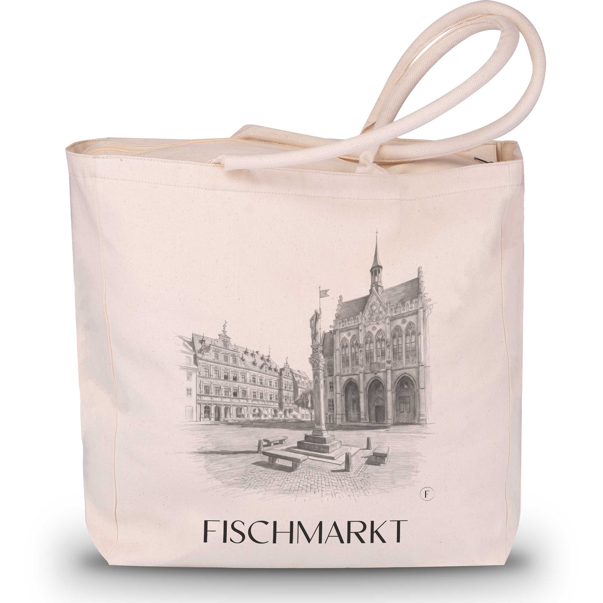 fischmarkt-erfurt-deutschland-einkaufstasche-bleistift-zeichnung-drawing