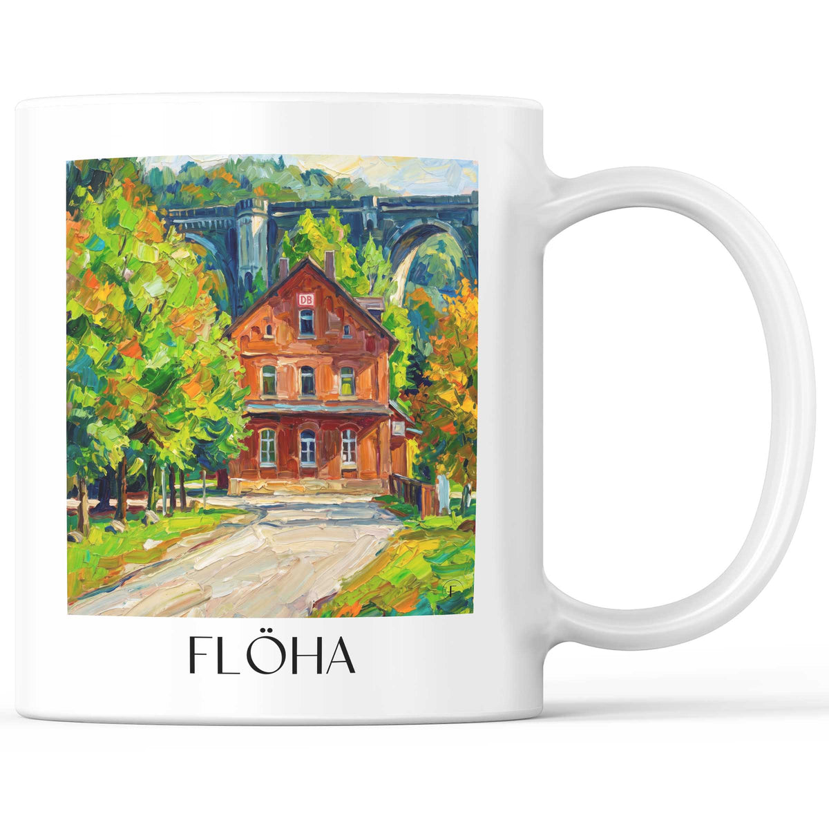 flöha-erzgebirgsvorland-deutschland-kaffeebecher-oil-painting-oelgemaelde