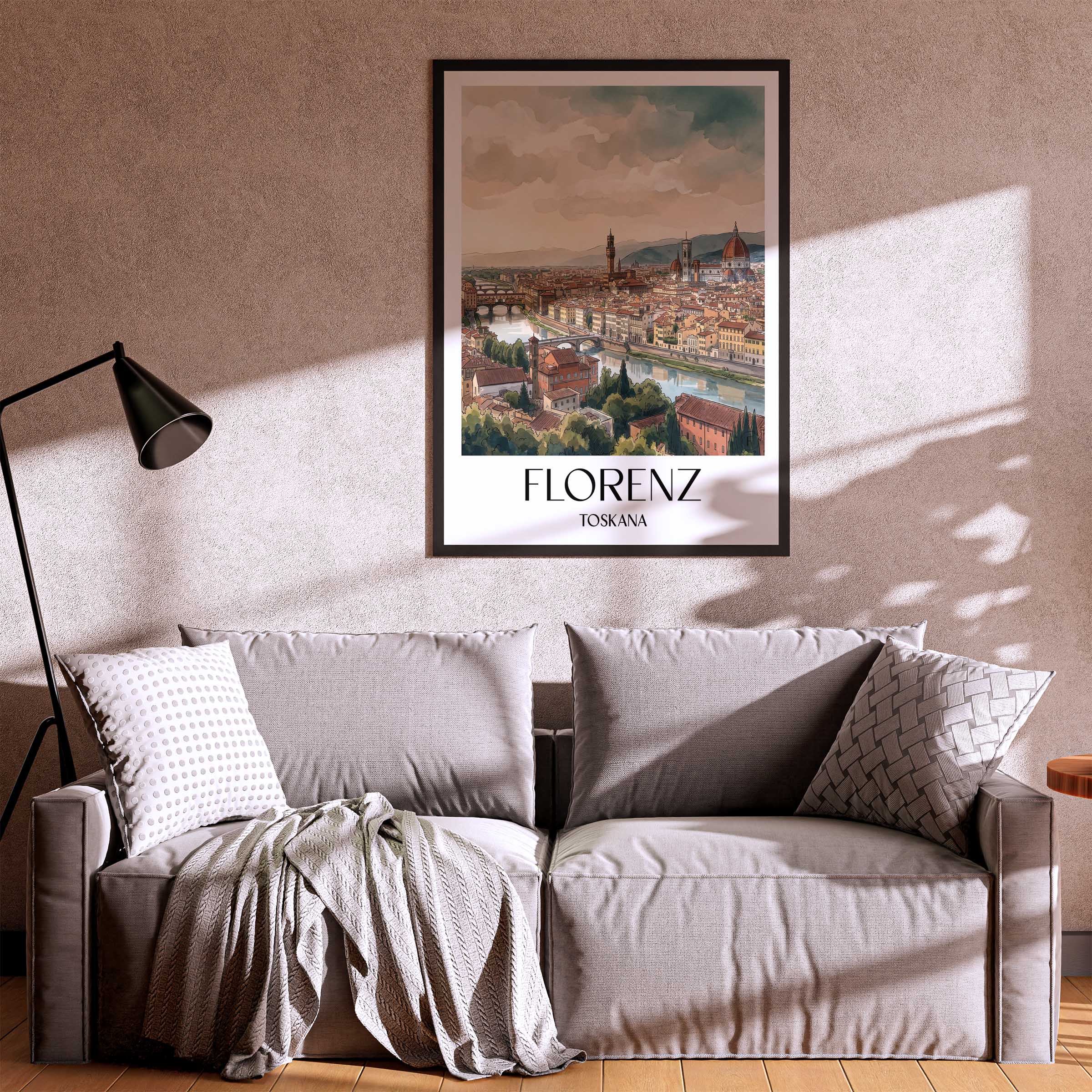 florenz-toskana-italien-poster-aquarell