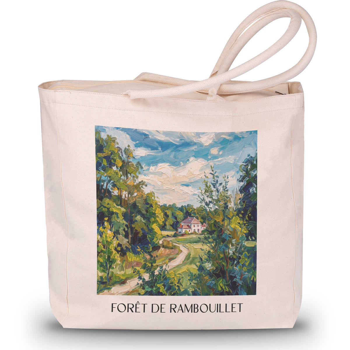forêt-de-rambouillet-île-de-france-frankreich-einkaufstasche-oil-painting-oelgemaelde