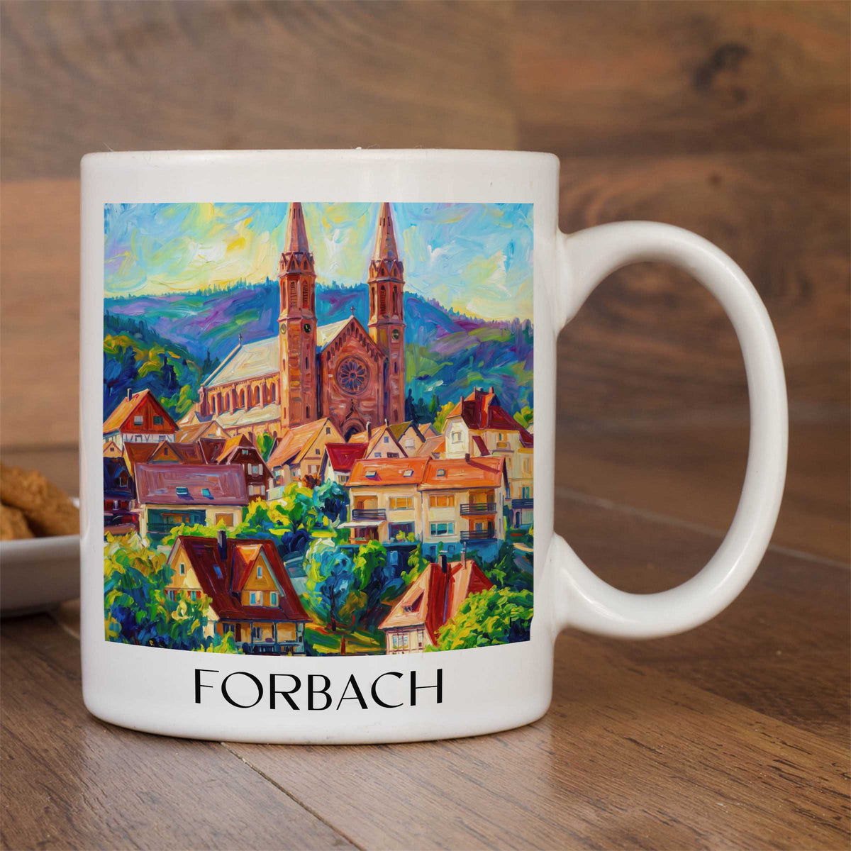 forbach-nordschwarzwald-deutschland-kaffeebecher-oil-painting-oelgemaelde