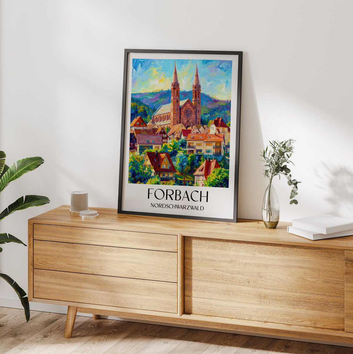 forbach-nordschwarzwald-deutschland-poster-oil-painting-oelgemaelde